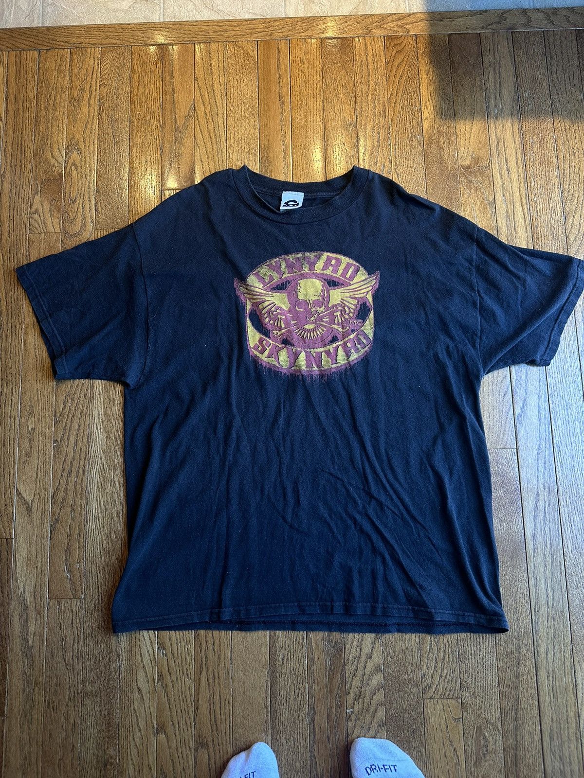 image of Vintagevinyl Leonard Skynyrd Tee Size XL in Black, Men's