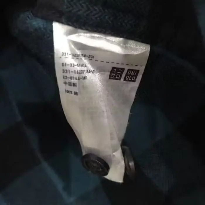 Flannel Japanese Brand Uniqlo Plaid Tartan Flannel Shirt Size US S / EU 44-46 / 1 - 7 Thumbnail