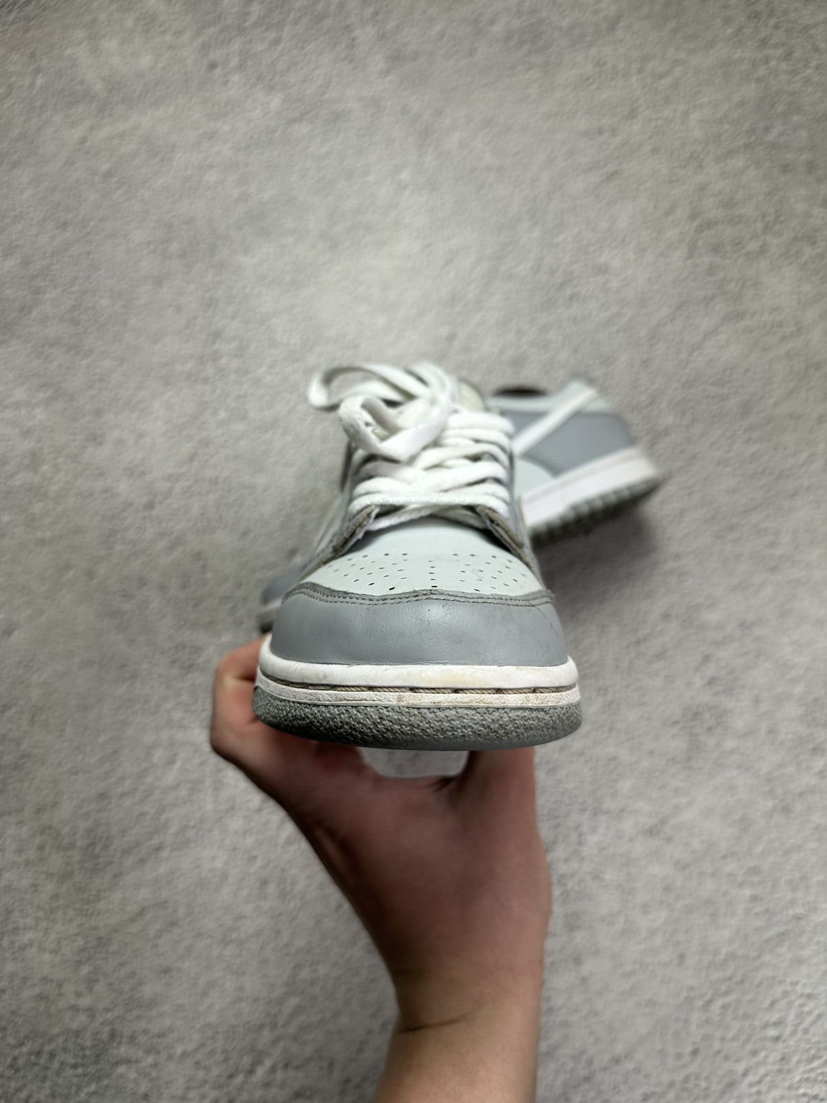 Nike Nike Dunk Low Two-Toned Grey Woman’s Size US 8 / IT 38 - 4 Thumbnail
