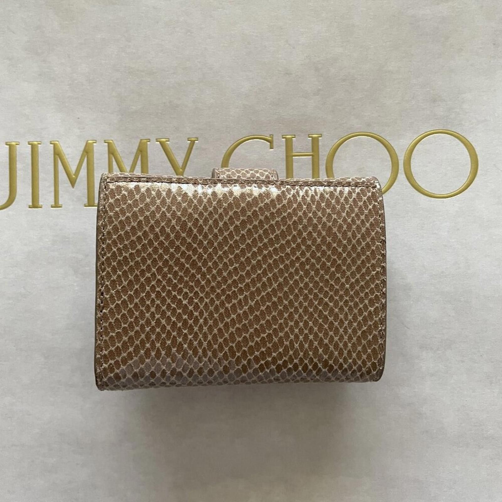 Jimmy Choo Jimmy Choo Cheri CZ Jewel Card Holder S Trifold Wallet Size ONE SIZE - 3 Thumbnail
