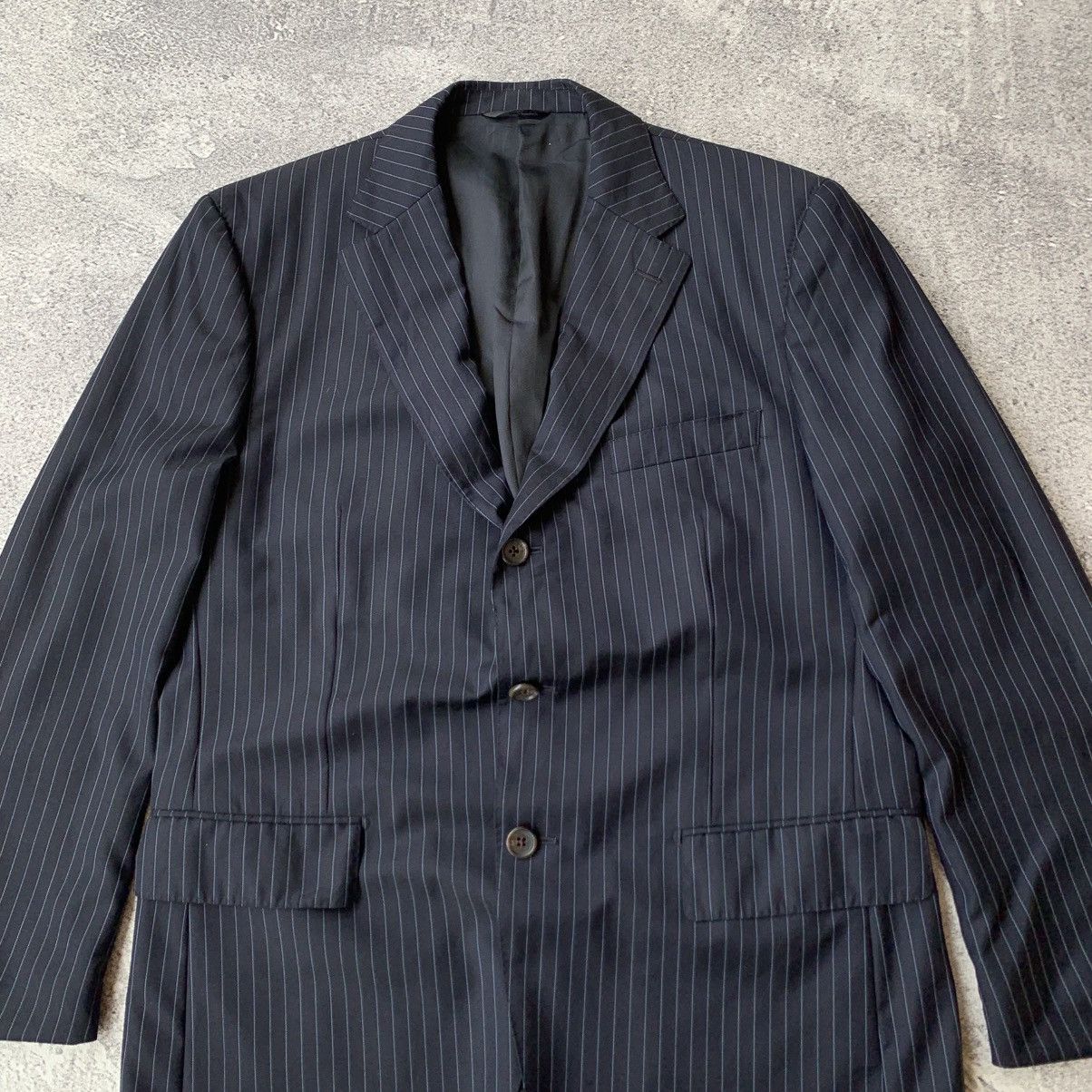 Loro Piana Loro Piana Navy Tailored Blazer Size 38L - 2 Thumbnail