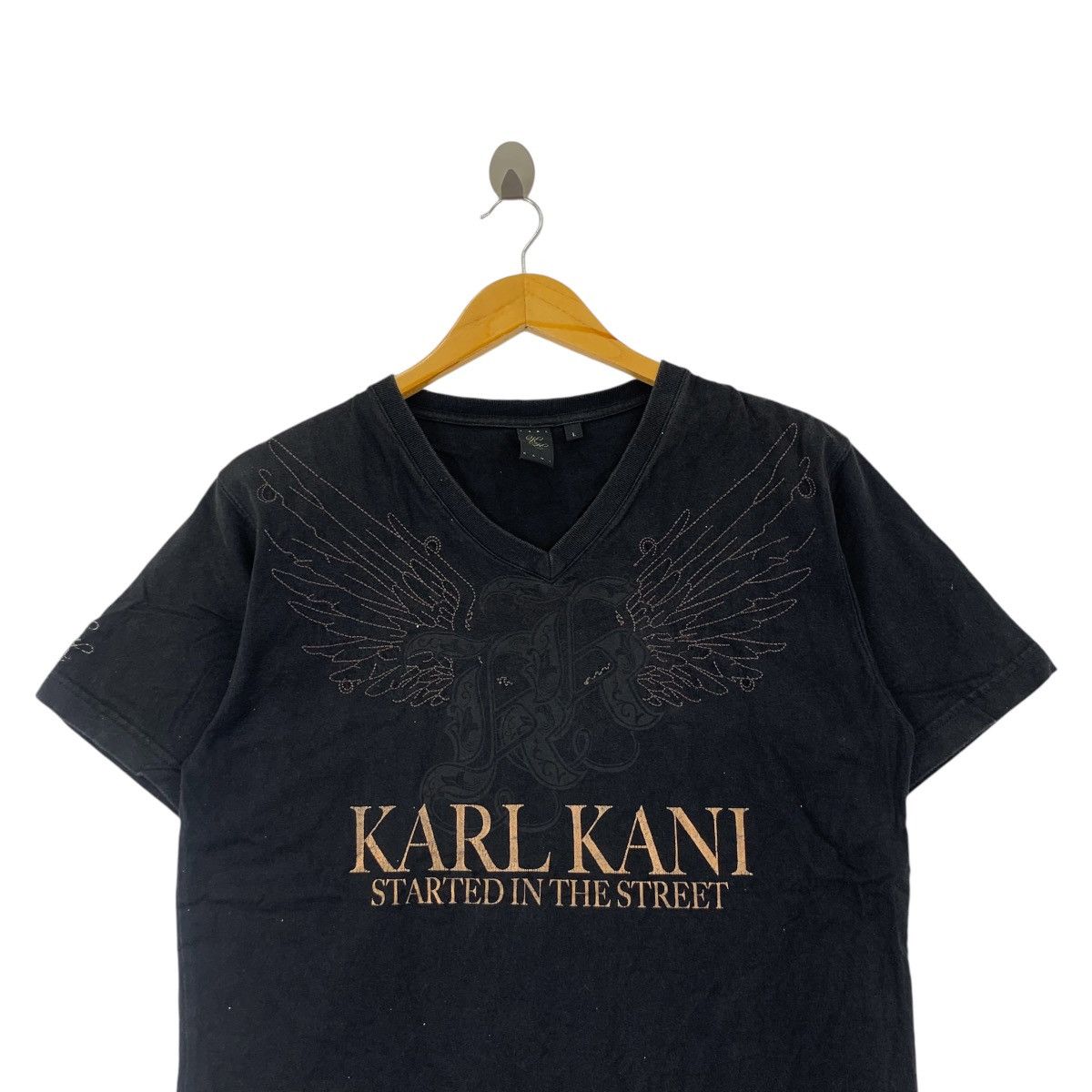 Karl Kani KARL KANI HIP HOP Live Life Rap Wings Tee Shirt Size US L / EU 52-54 / 3 - 2 Thumbnail