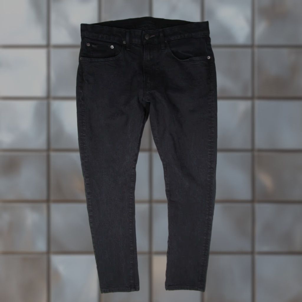 Polo Ralph Lauren VINTAGE Polo Ralph Lauren Jeans Men 32 Black Sullivan Slim 5 Pocket Denim 34 in Size US XS / EU 42 / 0 - 1 Thumbnail