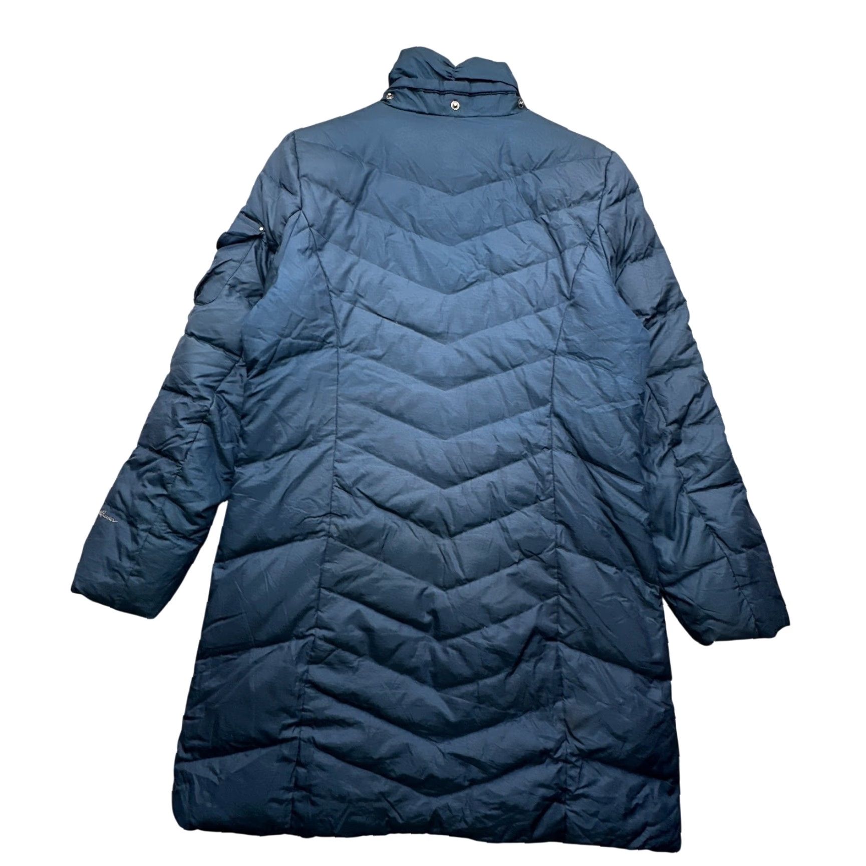 Eddie Bauer VINTAGE Eddie Bauer Sun Valley Goose Down Parka Jacket Women Large Blue 650 Fill NO HOOD Puffer Jacket Mens Womens Girls Boys Size L / US 10 / IT 46 - 6 Thumbnail