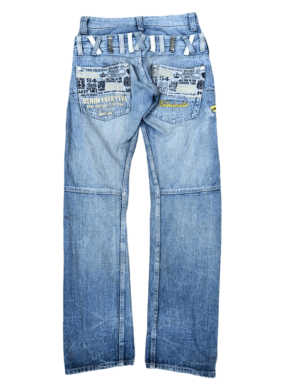 Japanese Brand Dominate handcrafted double waish jeans Size US 29 - 1 Thumbnail