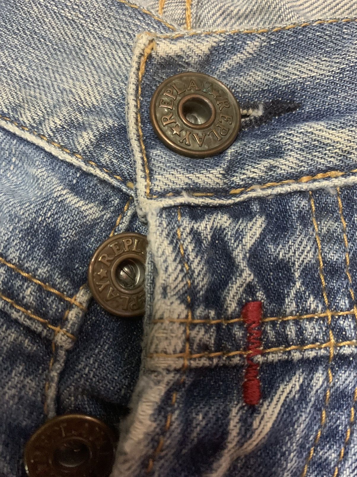 Vintage Replay baggy Distressed Size US 34 / EU 50 - 8 Thumbnail