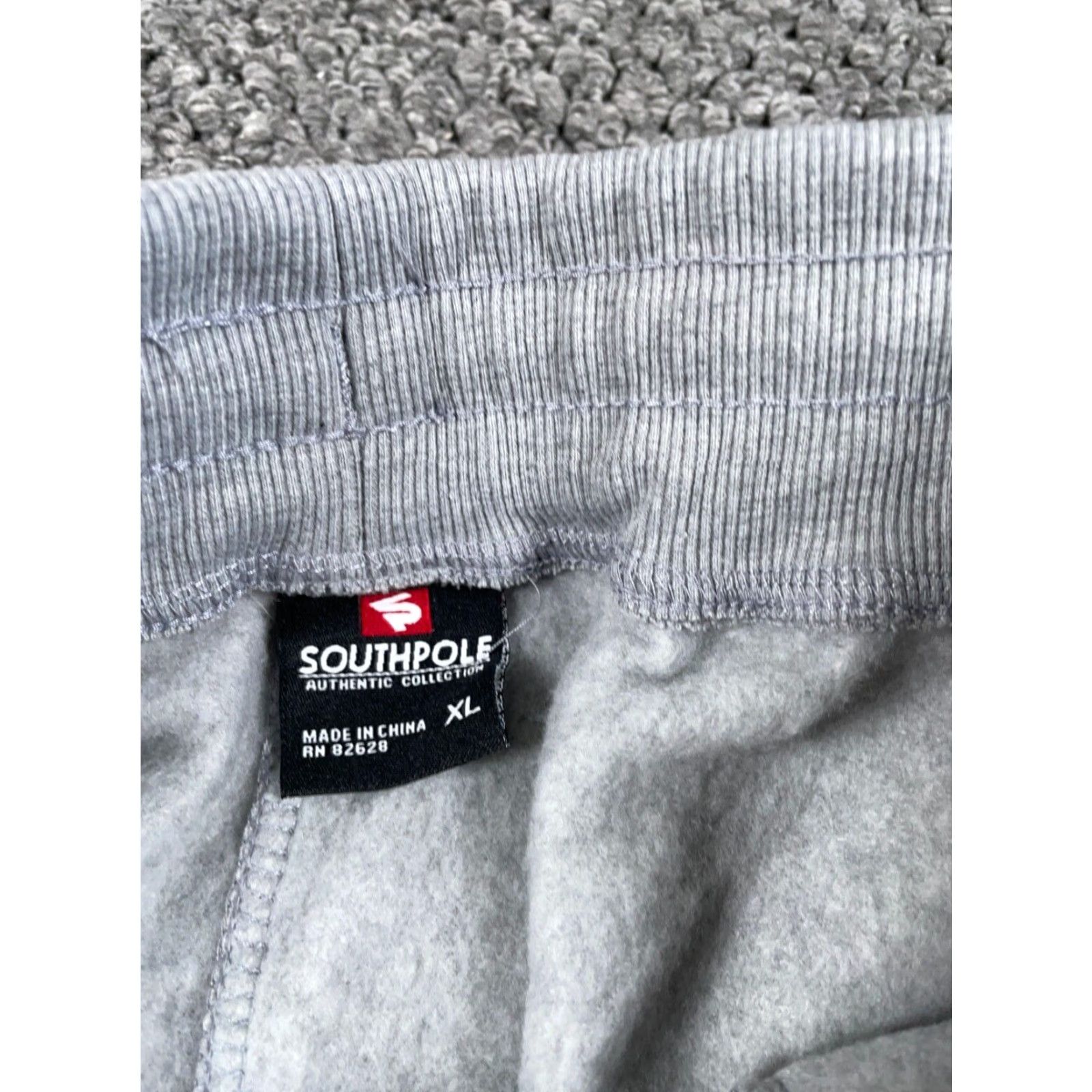 Southpole VTG Southpole Apollo Drawstring Joggers Men's XL Gray Sweatpants Streetwear Size US 34 / EU 50 - 3 Thumbnail