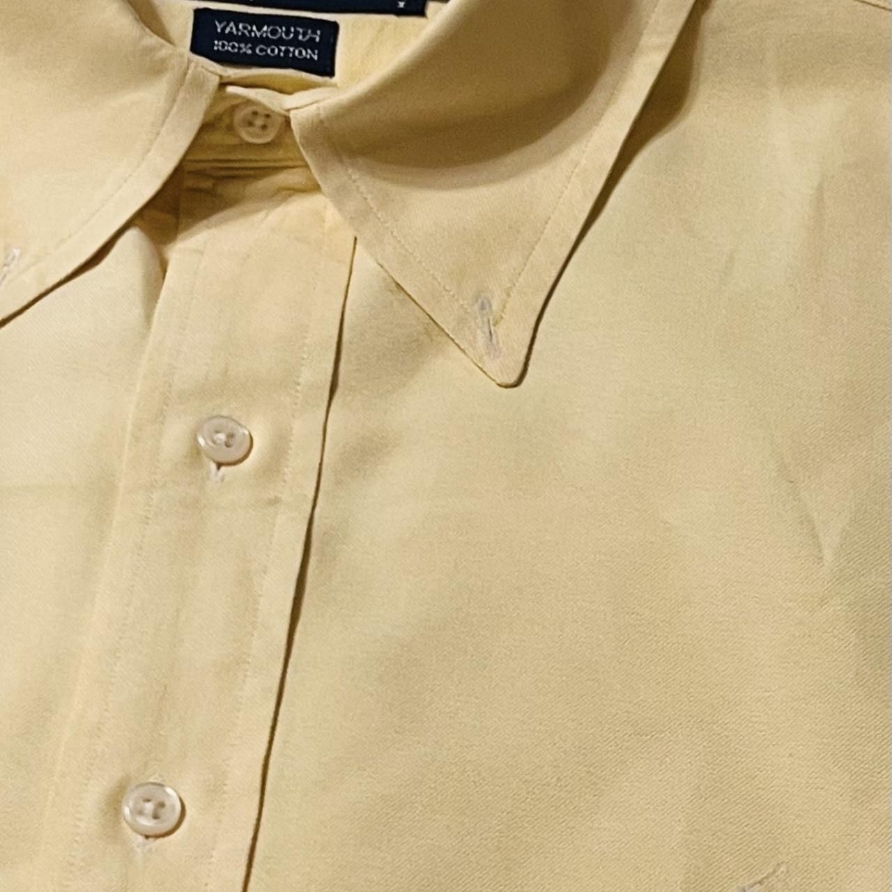Polo Ralph Lauren VINTAGE Polo Ralph Lauren Yarmouth 90s Yellow Oxford XL Size US XL / EU 56 / 4 - 4 Thumbnail