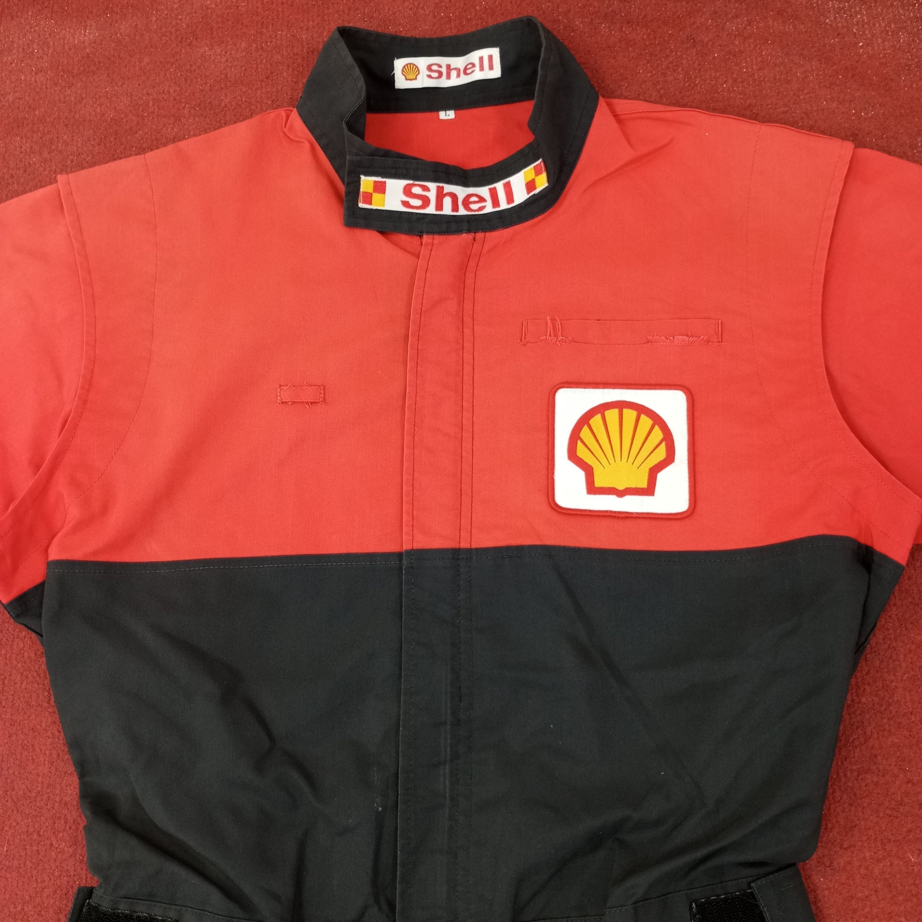 Vintage Shell Workwear Style Coverall Jacket c238n12 Size US M / EU 48-50 / 2 - 5 Thumbnail