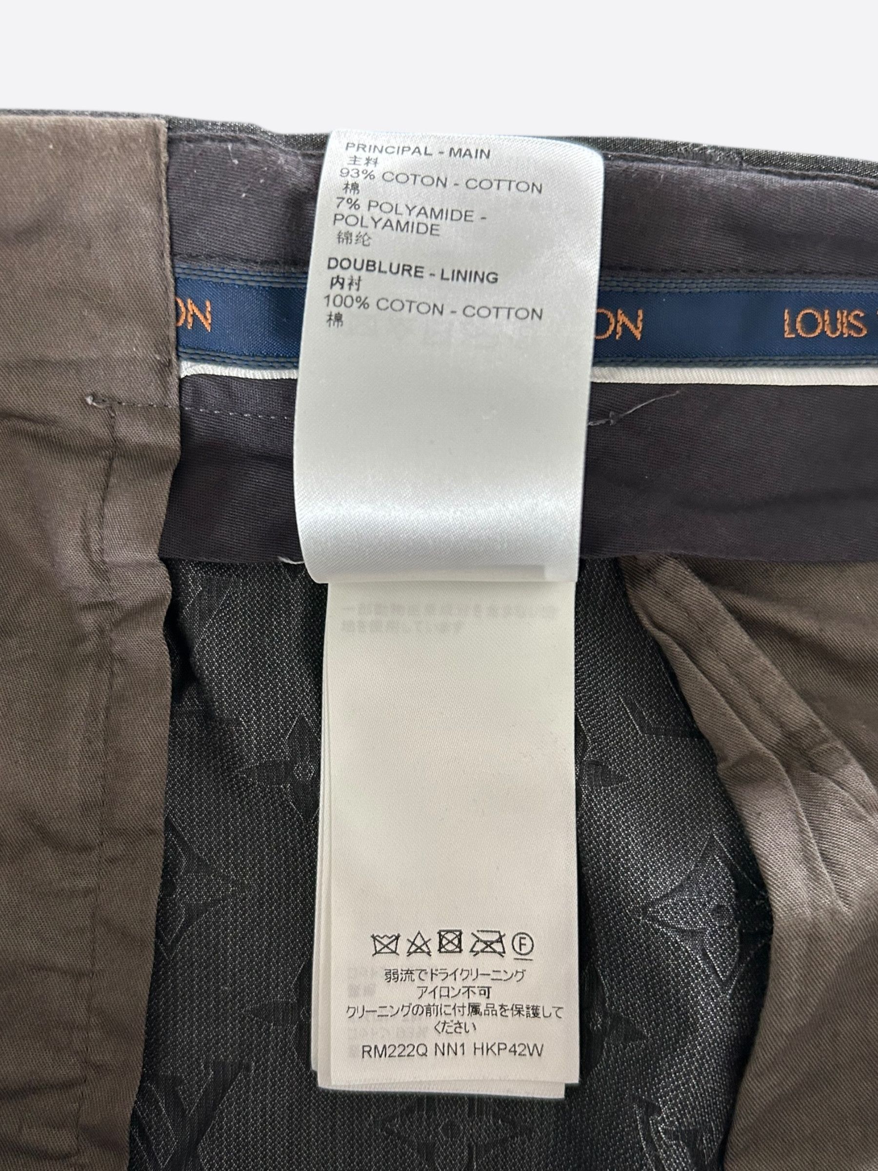 Louis Vuitton Louis Vuitton Black Monogram Dress Pants Size US 32 / EU 48 - 5 Thumbnail
