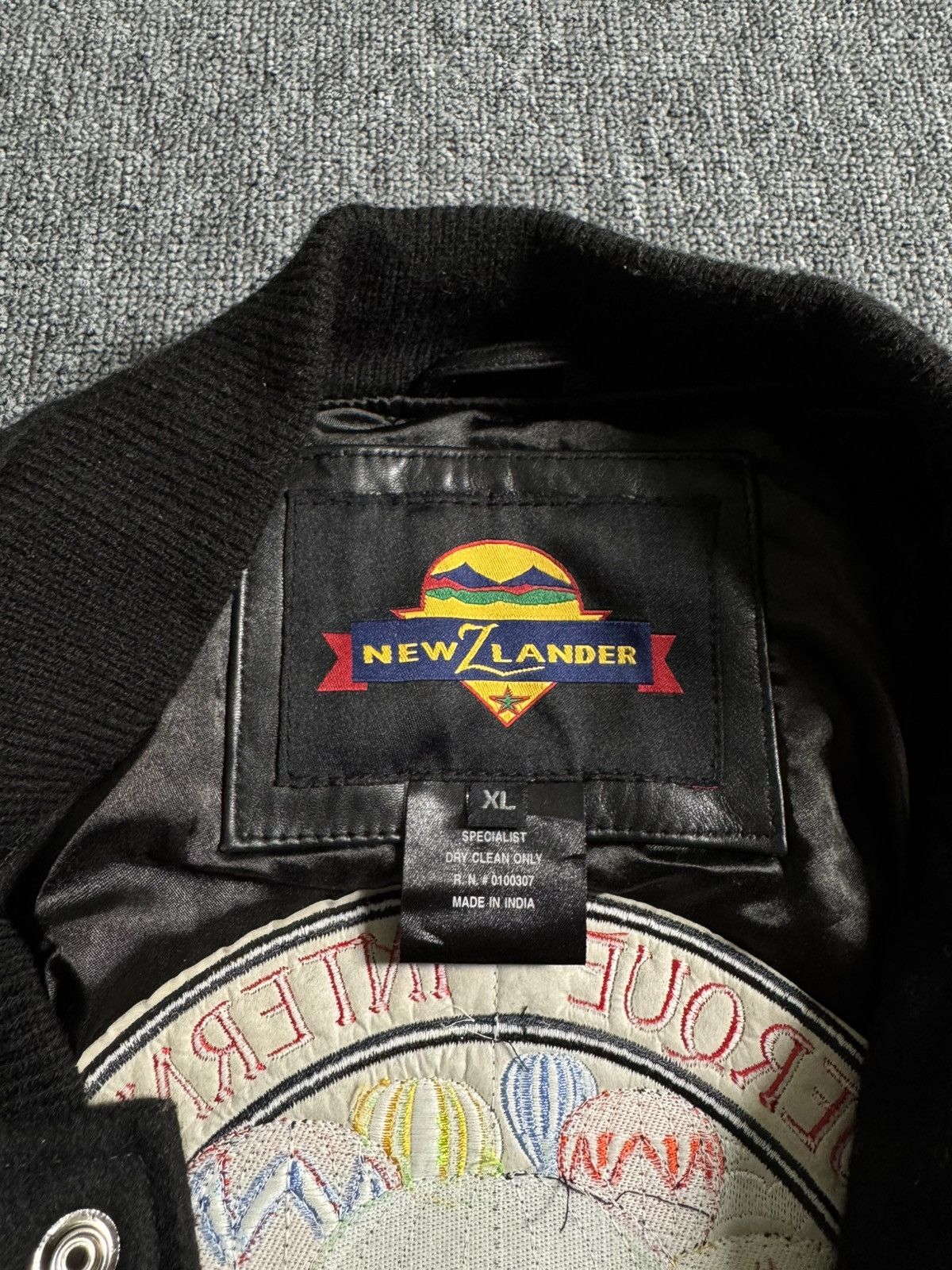 Japanese Brand × Vintage Vintage New Z Lander Wool Jacket Men Size XL Leather Sleeve Size US XL / EU 56 / 4 - 4 Thumbnail