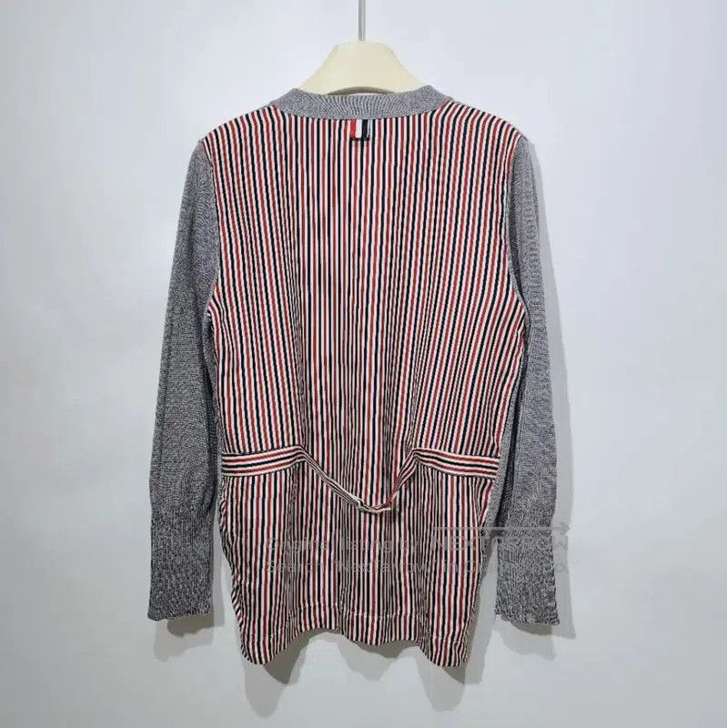 Thom Browne Thom Browne Gray Wool Women's Pullover Sweater . Size M / US 6-8 / IT 42-44 - 2 Thumbnail