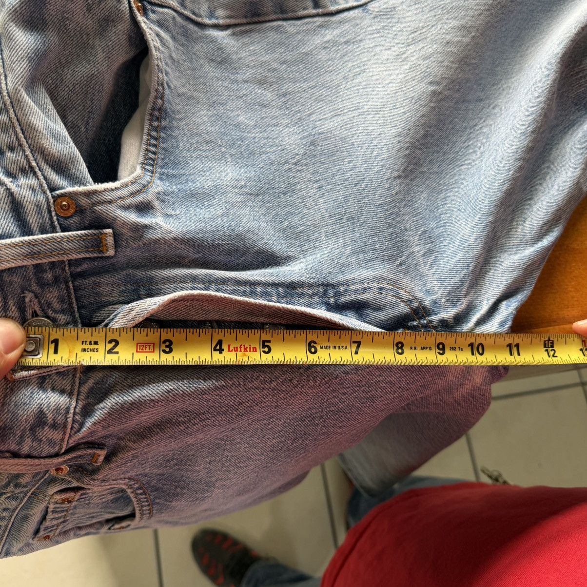 Levi's Vtg Levis 501xx Jeans Mens (31x30) Made in USA Button Fly 90 Size US 31 - 10 Thumbnail