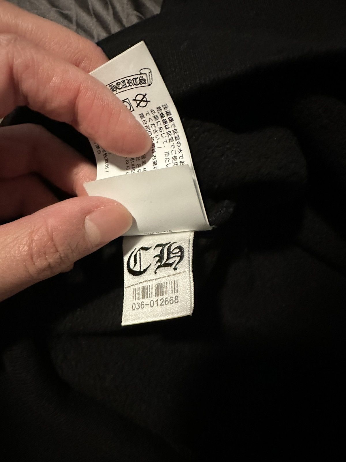 Chrome Hearts Chrome Hearts 3 Cross Embroidered Black Crewneck Size US S / EU 44-46 / 1 - 3 Thumbnail