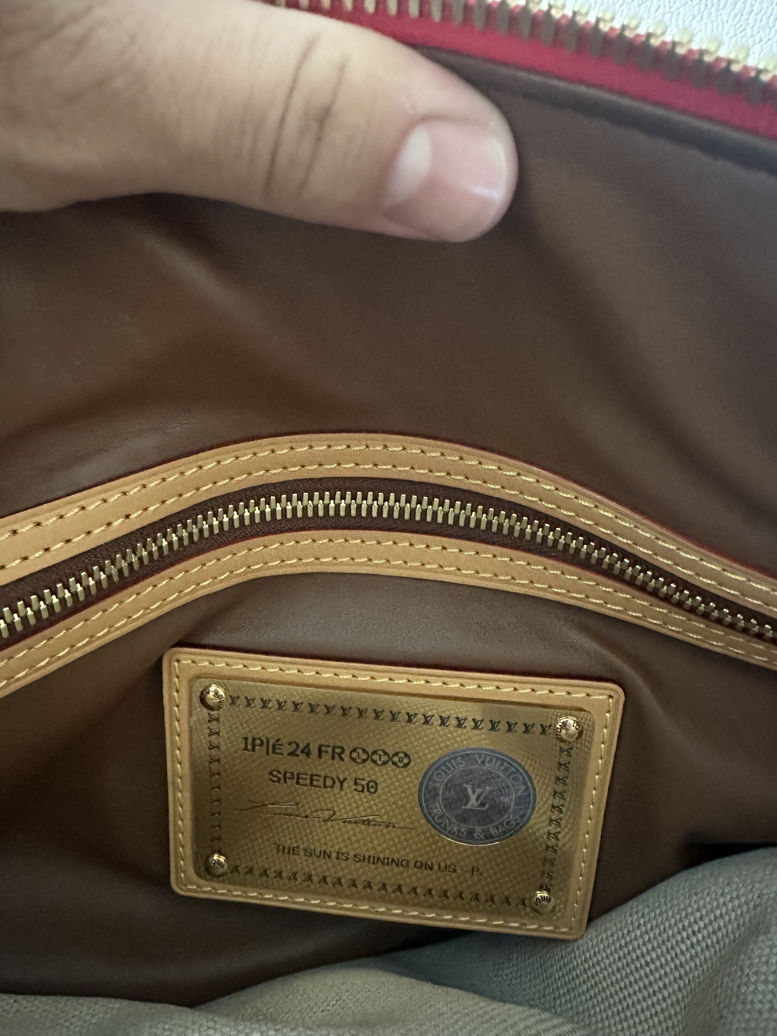 Louis Vuitton Louis Vuitton X Pharrell Speedy 50 Size ONE SIZE - 8 Thumbnail