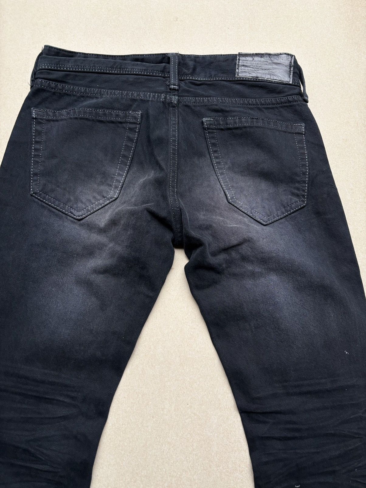 Japanese Brand Murder license distressed flare jeans Size US 28 / EU 44 - 8 Thumbnail