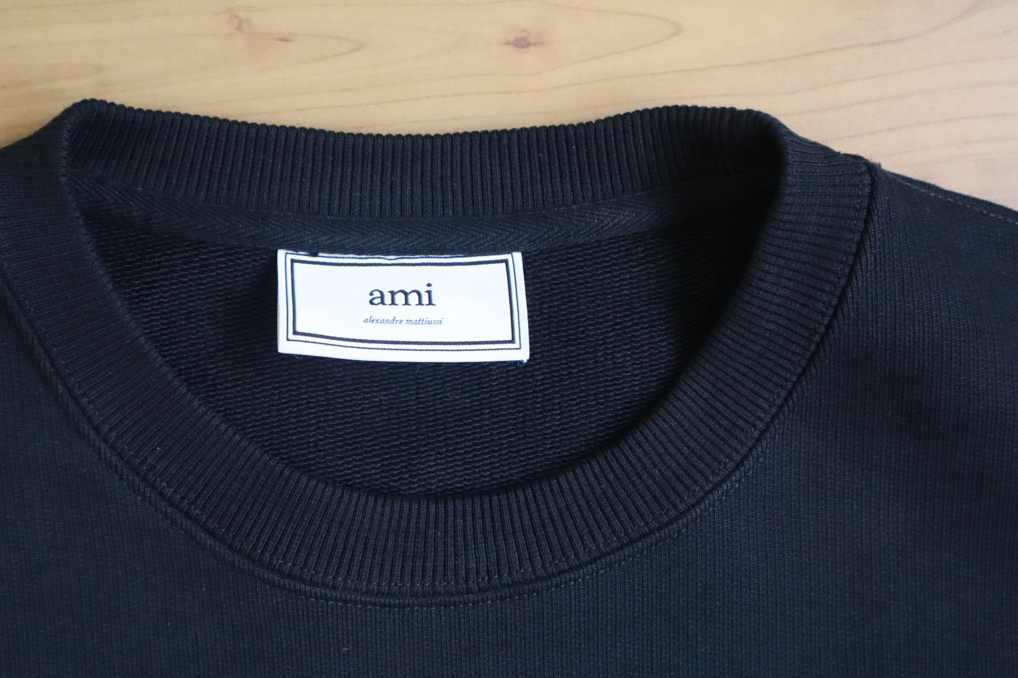 AMI AMI Alexandre Mattiussi big logo Heart Sweatshirt mens Size US M / EU 48-50 / 2 - 8 Thumbnail
