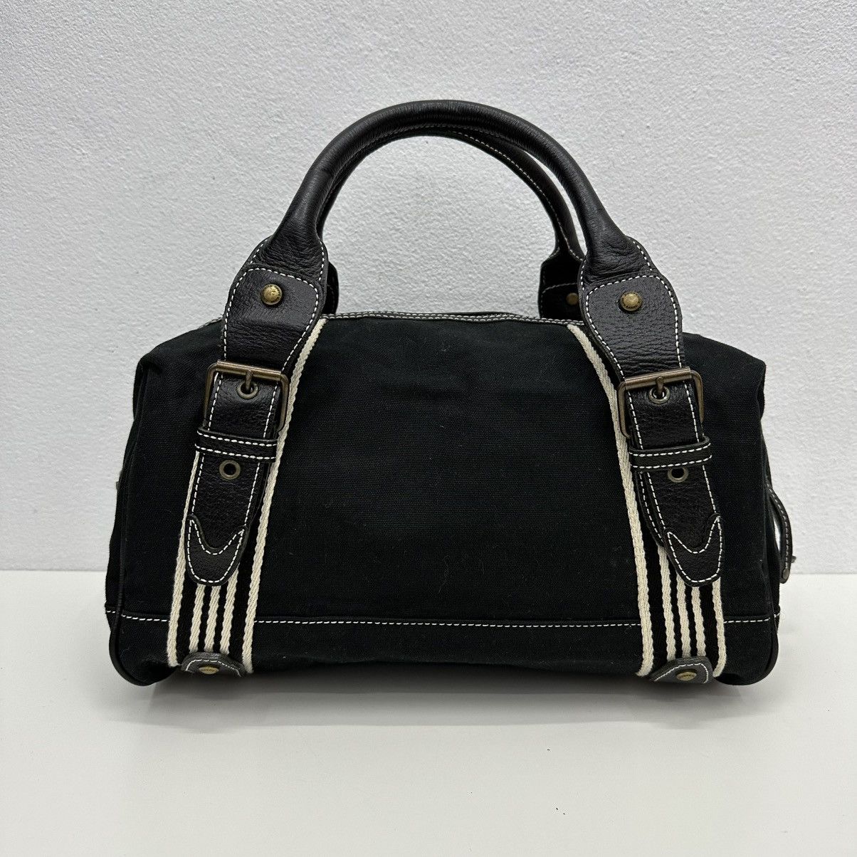 Burberry ‼️LAST DROP‼️ AUTHENTIC BURBERRY BLUE LABEL CANVAS BOSTON BAG Size ONE SIZE - 5 Thumbnail