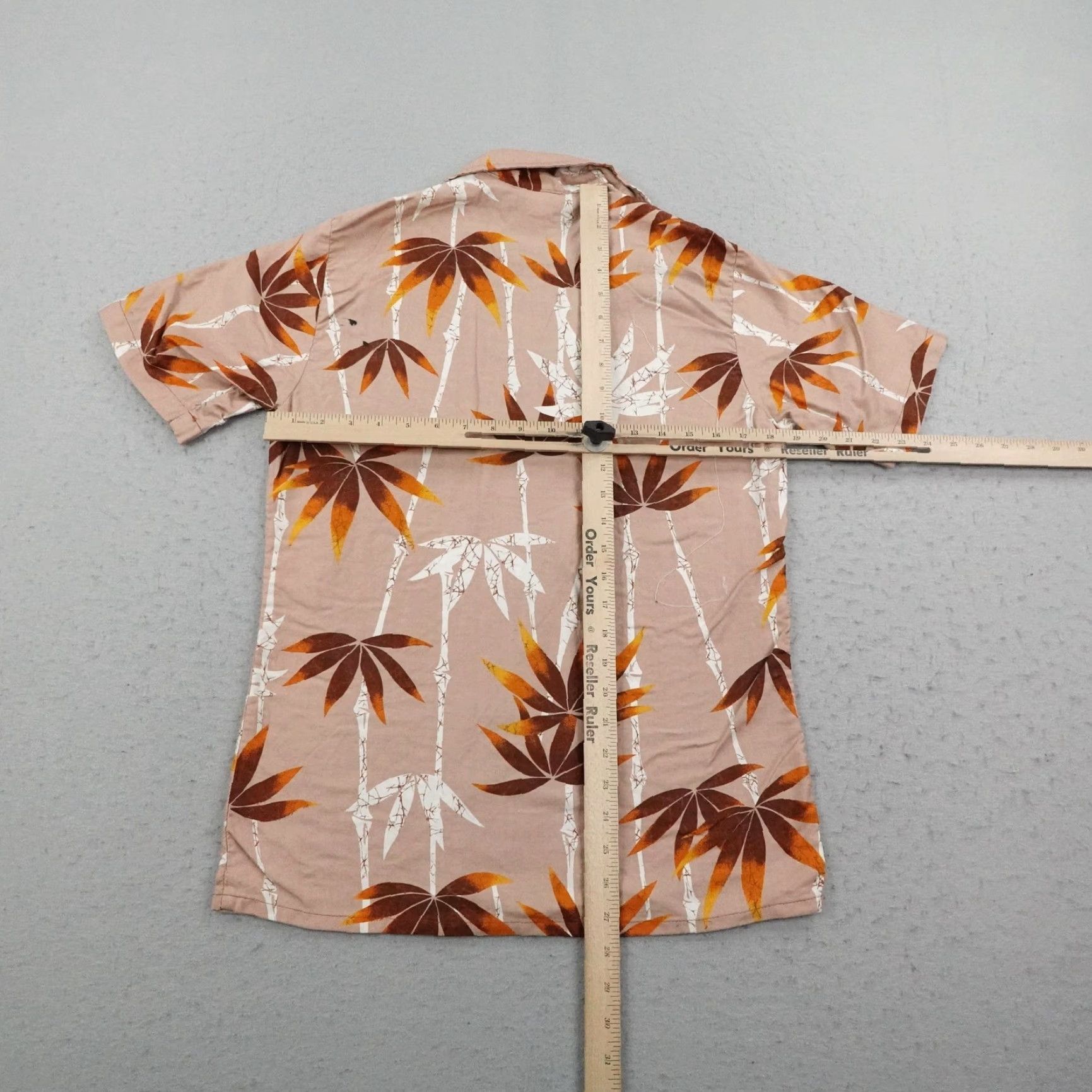 Vintage VINTAGE Mervyns Shirt Mens M Beige Floral 70s Hawaiian Aloha Cotton Button-Up Short Sleeve Casual Size US M / EU 48-50 / 2 - 5 Thumbnail