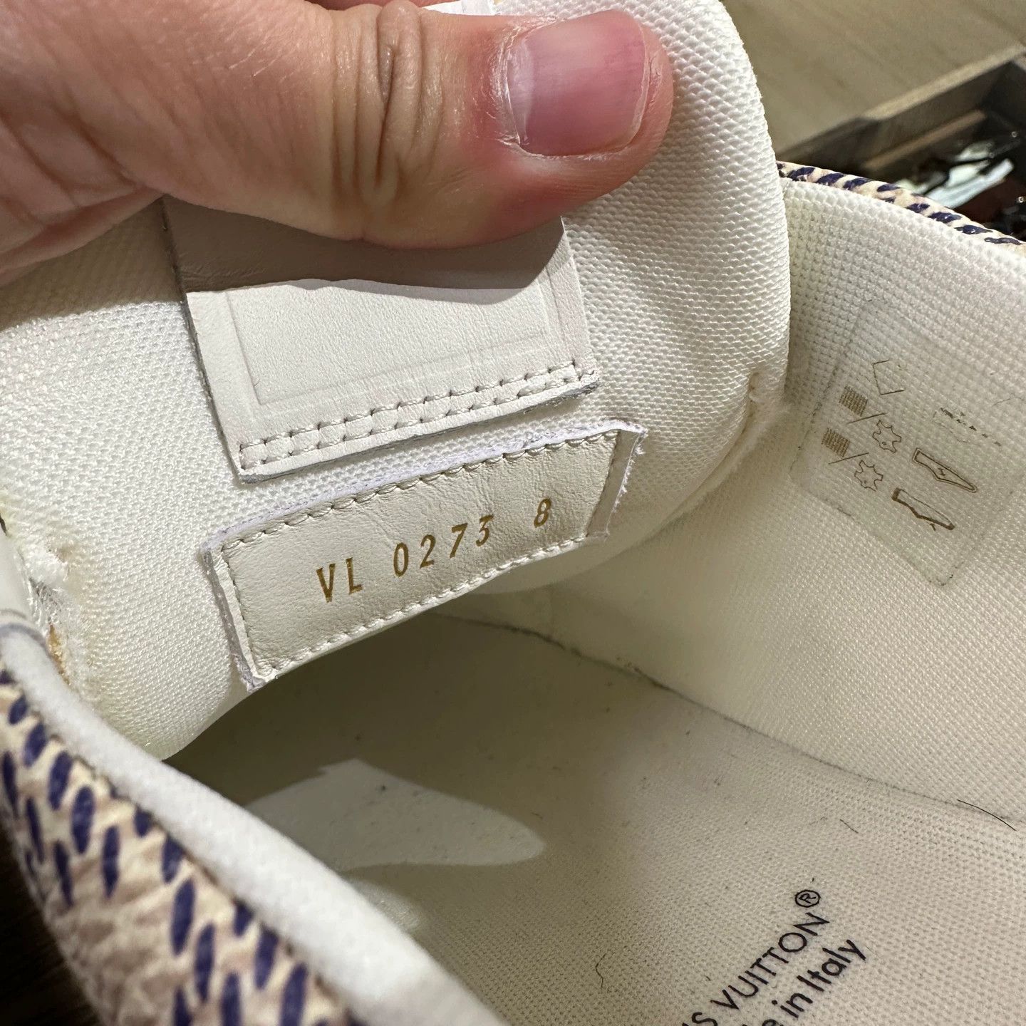 Louis Vuitton LV feb487 Trainer White Green Monogram US 8 Size US 8 / EU 41 - 6 Thumbnail