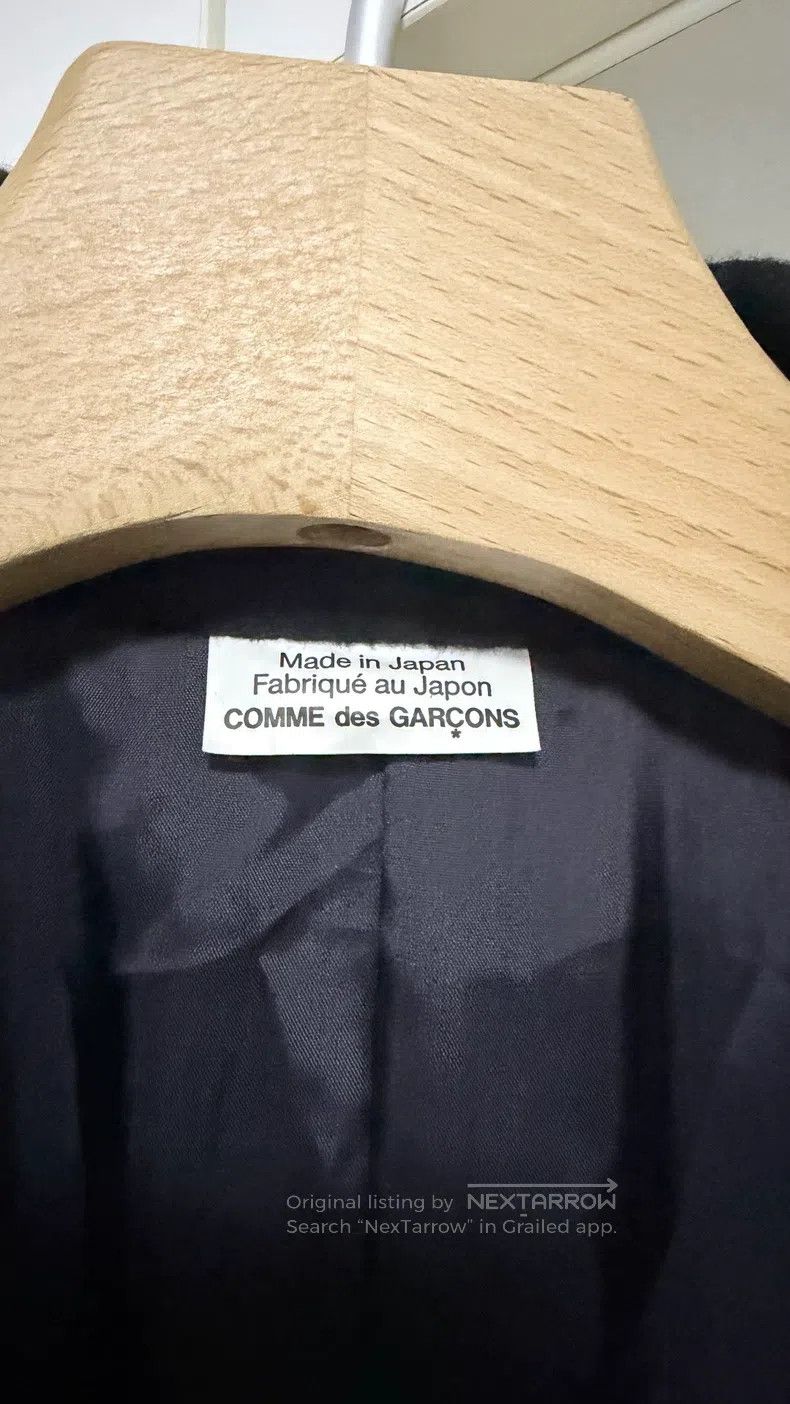 Comme des Garcons Comme Des Garcons Black Long Loose Fitting Wide Cut Wool C Size US M / EU 48-50 / 2 - 5 Thumbnail
