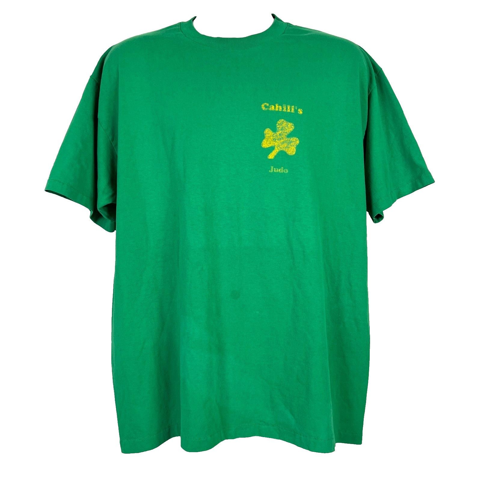 Hanes Cahill's Judo Vtg Mens T-Shirt size XL Danzan Ryu Hanes Sing Size US XL / EU 56 / 4 - 2 Thumbnail
