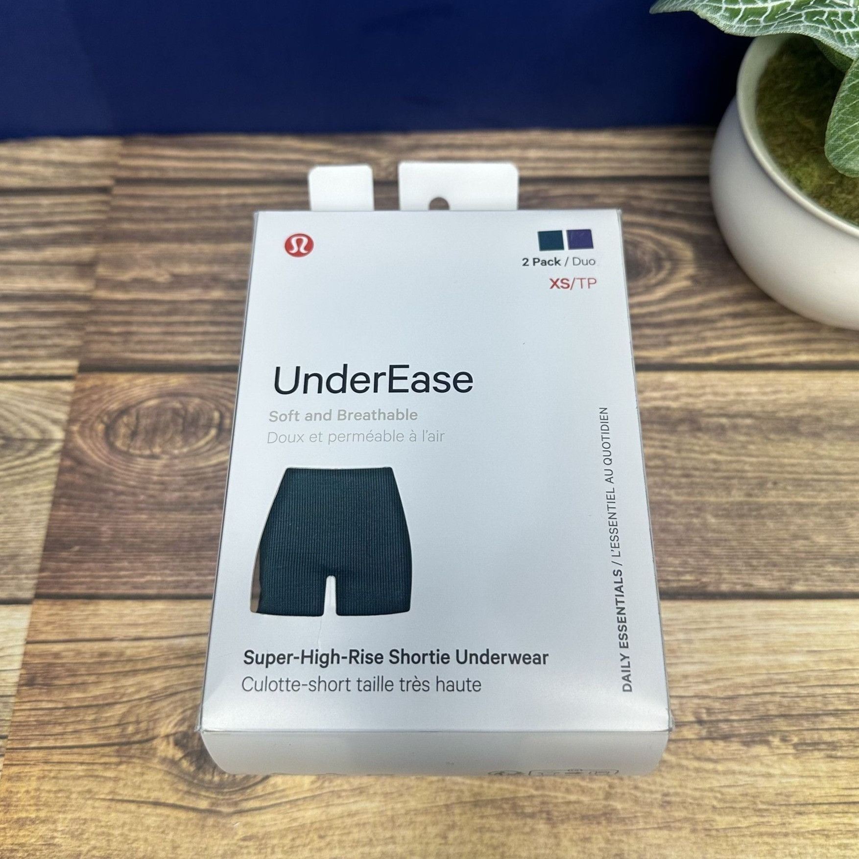 Lululemon Lululemon UnderEase Super High Rise Shortie Underwear 2 Pack Size ONE SIZE - 9 Thumbnail