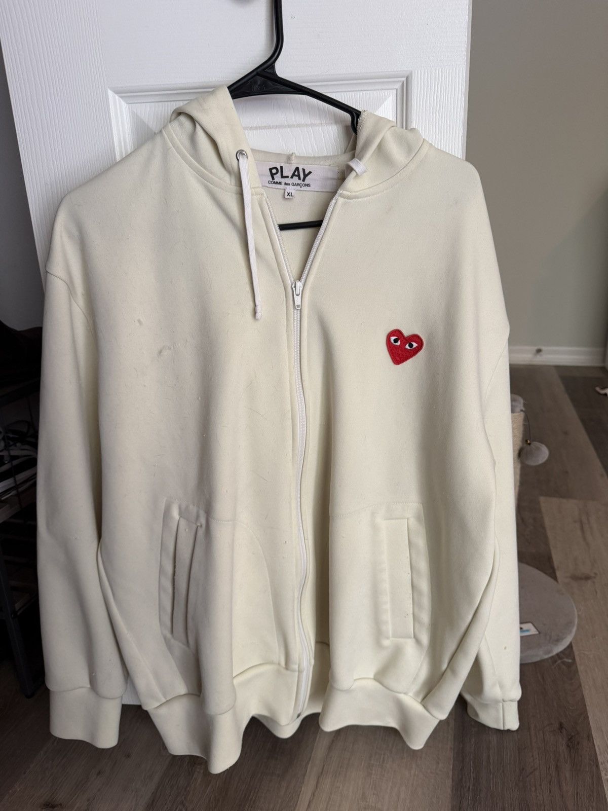 Comme des Garcons COMME des GARÇONS zip up hoddie Size US XL / EU 56 / 4 - 1 Thumbnail