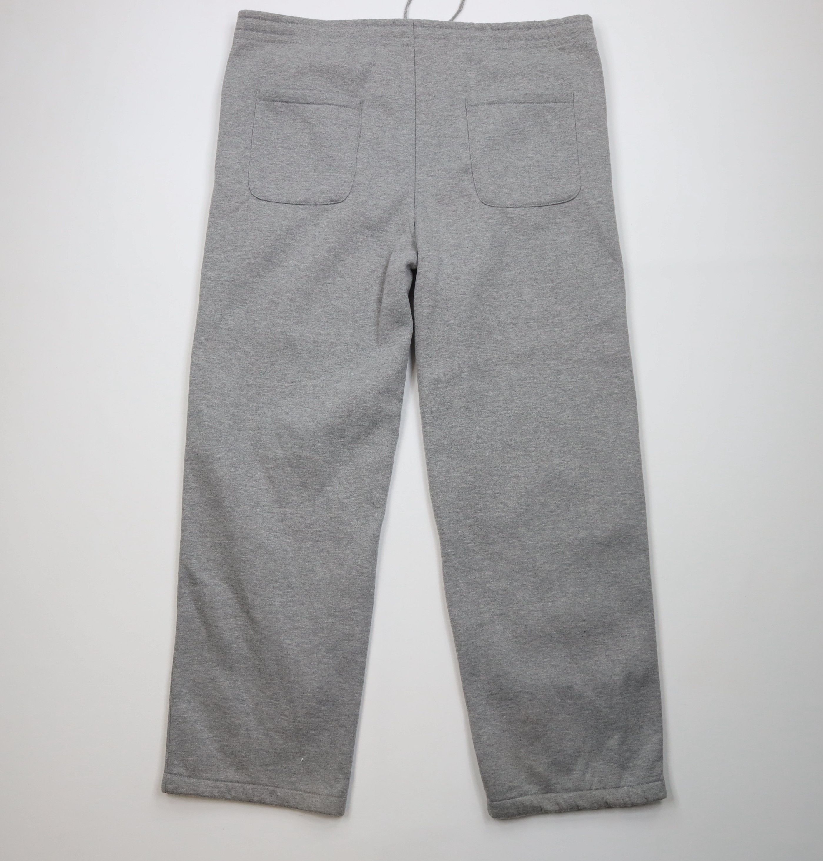 Vintage Vintage 90s Streetwear Heavyweight Wide Leg Sweatpants Gray Size US 42 / EU 58 - 9 Thumbnail