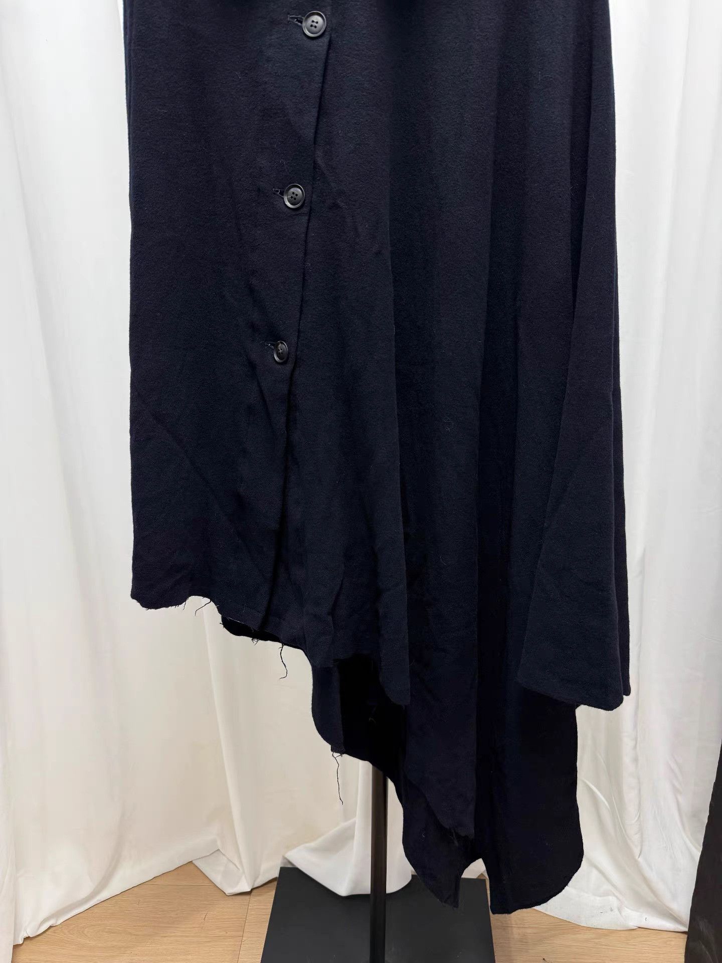 Yohji Yamamoto Yohji Yamamoto Archive Asymmetric Collar Cape Coat K20 Size M / US 6-8 / IT 42-44 - 3 Thumbnail