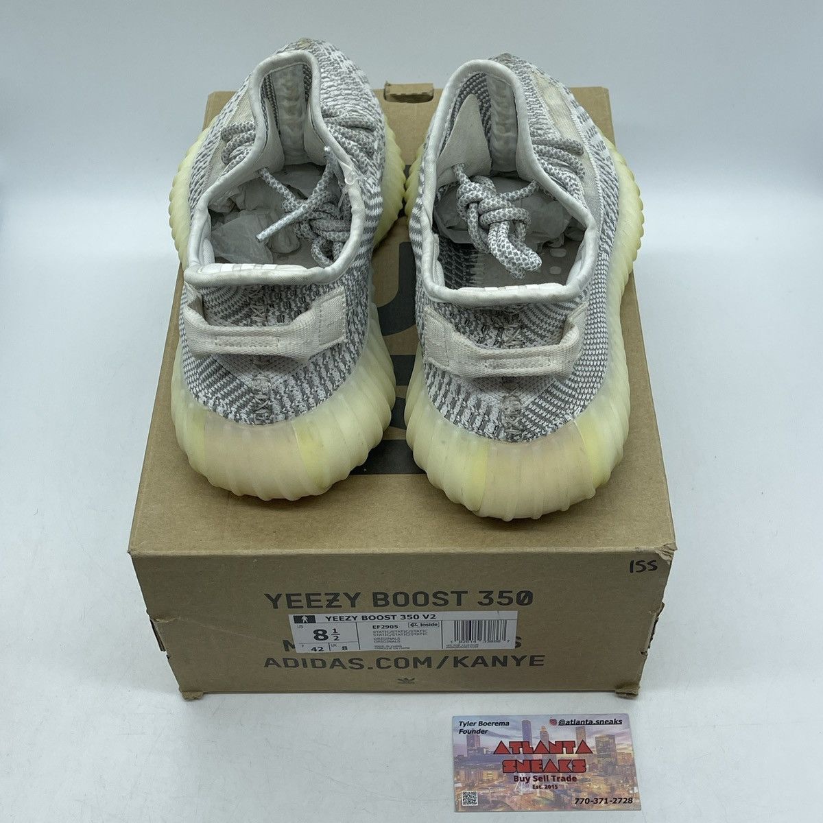Adidas Yeezy boost 350 static non reflective Size US 8.5 / EU 41-42 - 6 Thumbnail