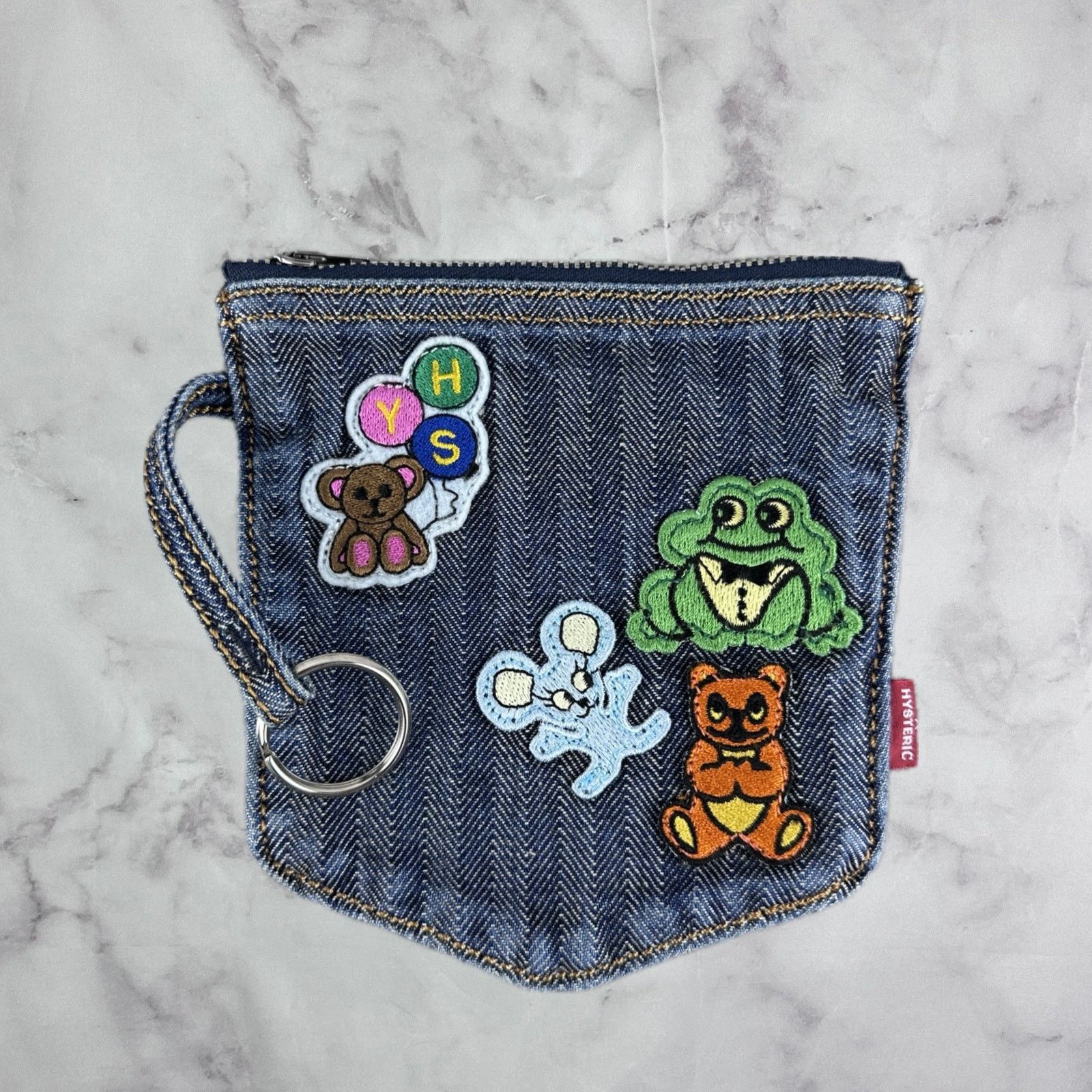 Hysteric Glamour Denim Pocket Zipper Wallet Size ONE SIZE - 1 Thumbnail