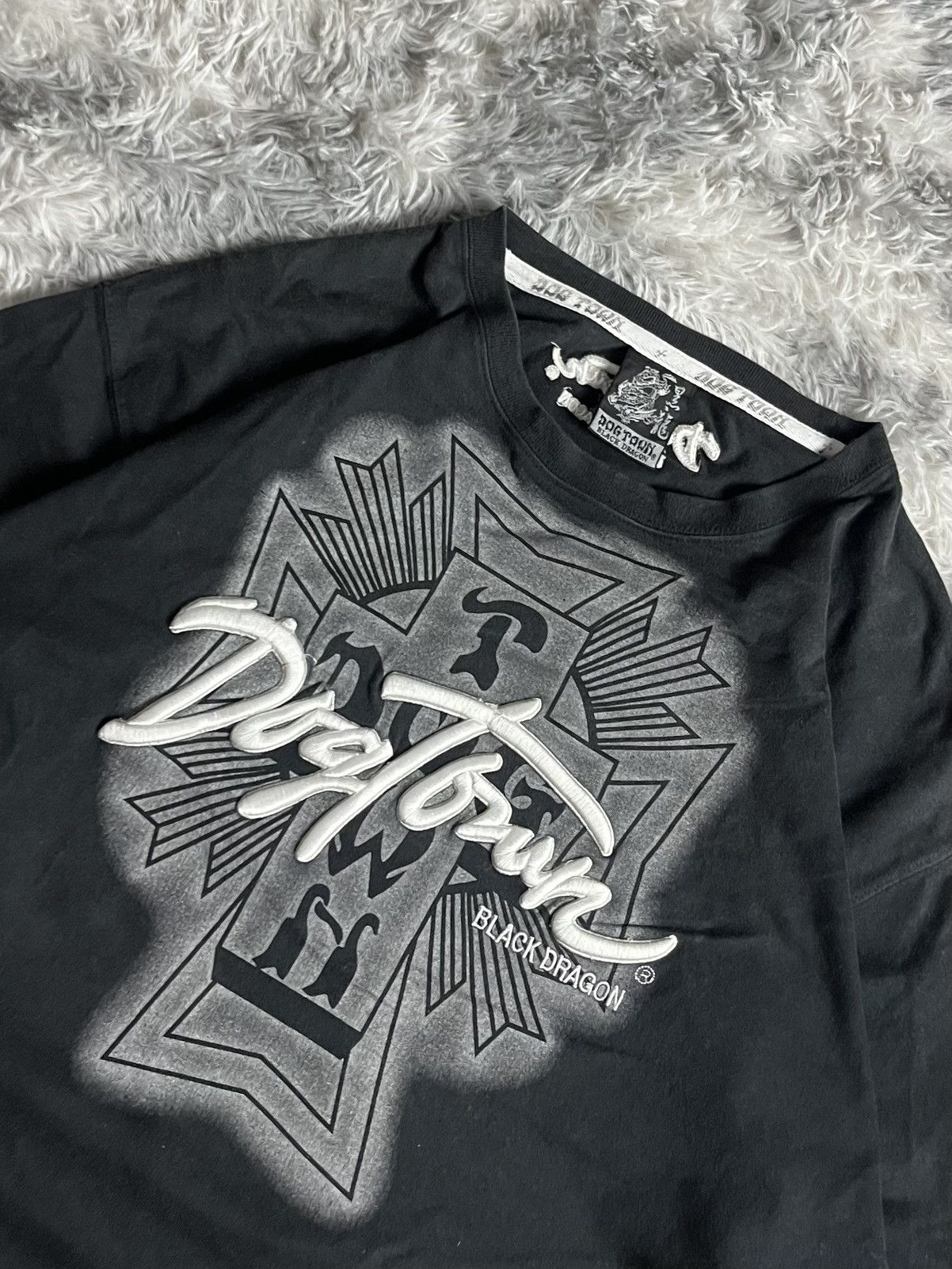 Dogtown Vintage DogTown Black Dragon Embroidered Logo Long Sleeve Size US L / EU 52-54 / 3 - 3 Thumbnail