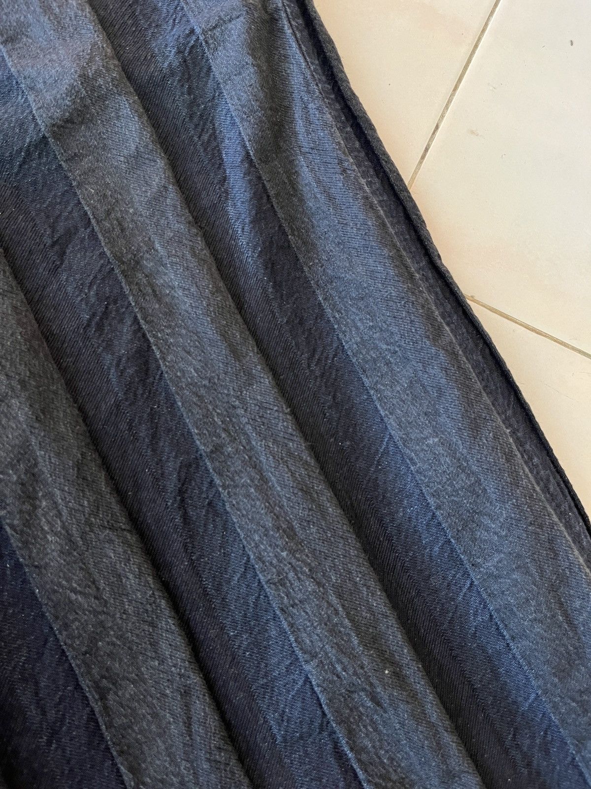 Issey Miyake Issey Miyake Plantation Indigo Linen Cut off Size 30" / US 8 / IT 44 - 7 Thumbnail