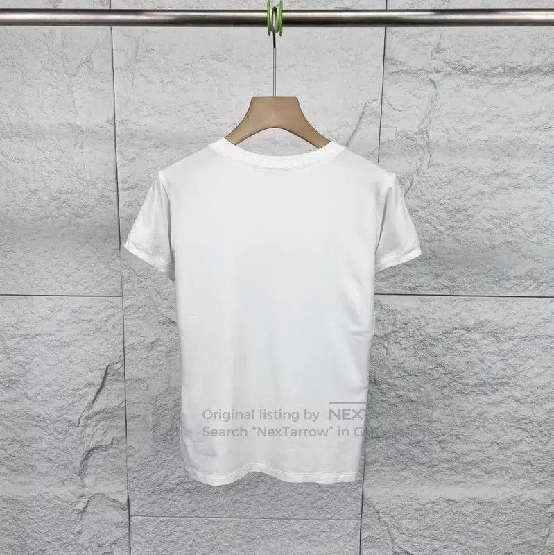Versace Versace White Cotton Men's T-Shirt . Size US M / EU 48-50 / 2 - 2 Thumbnail