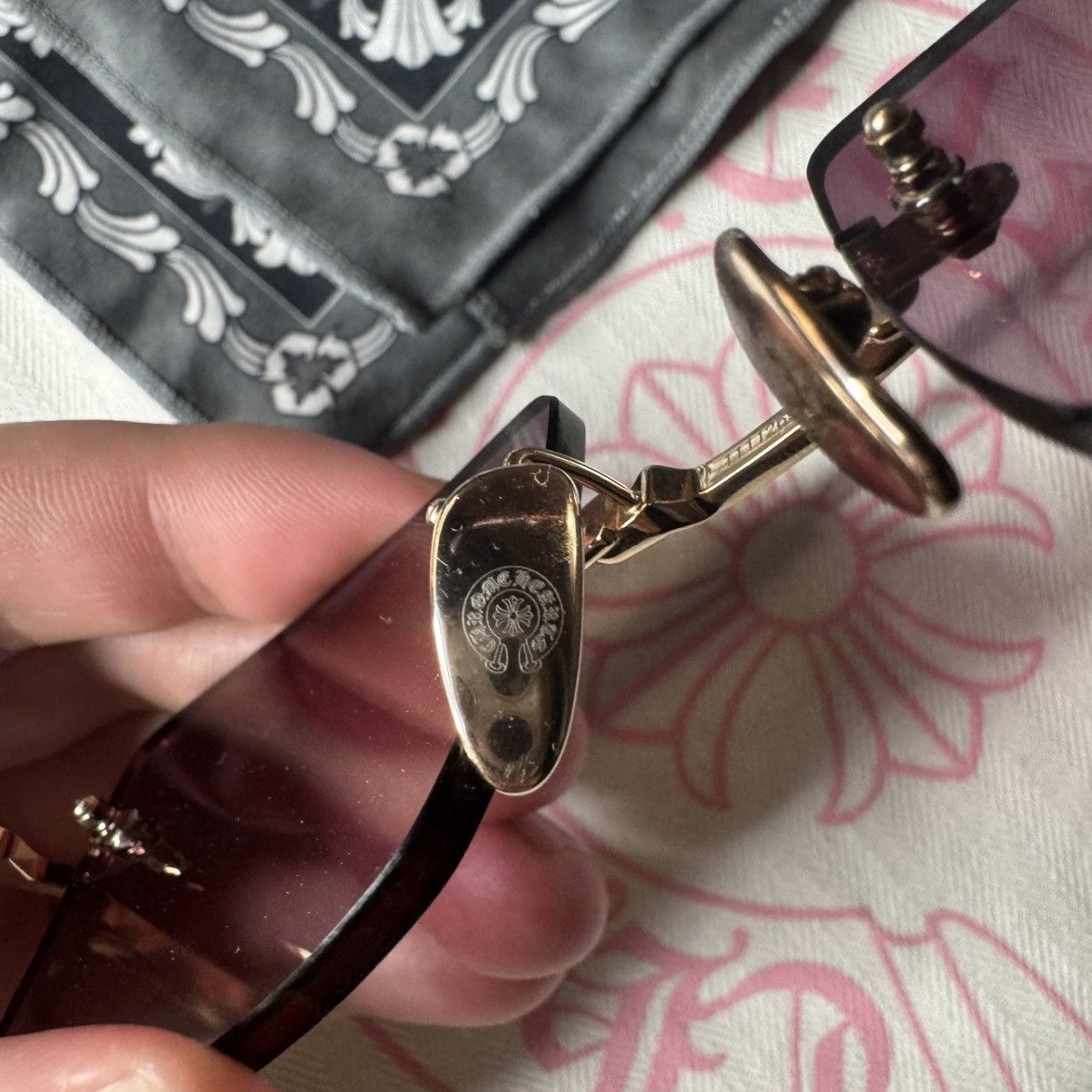 Chrome Hearts Deep 2 sunglasses Size ONE SIZE - 17 Thumbnail