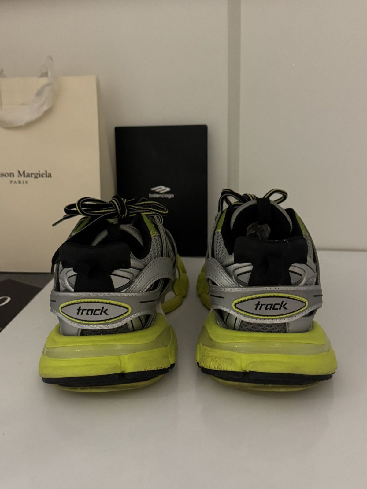 Balenciaga ✅Balenciaga track 1 Silver green 41 Size US 7 / EU 40 - 4 Thumbnail