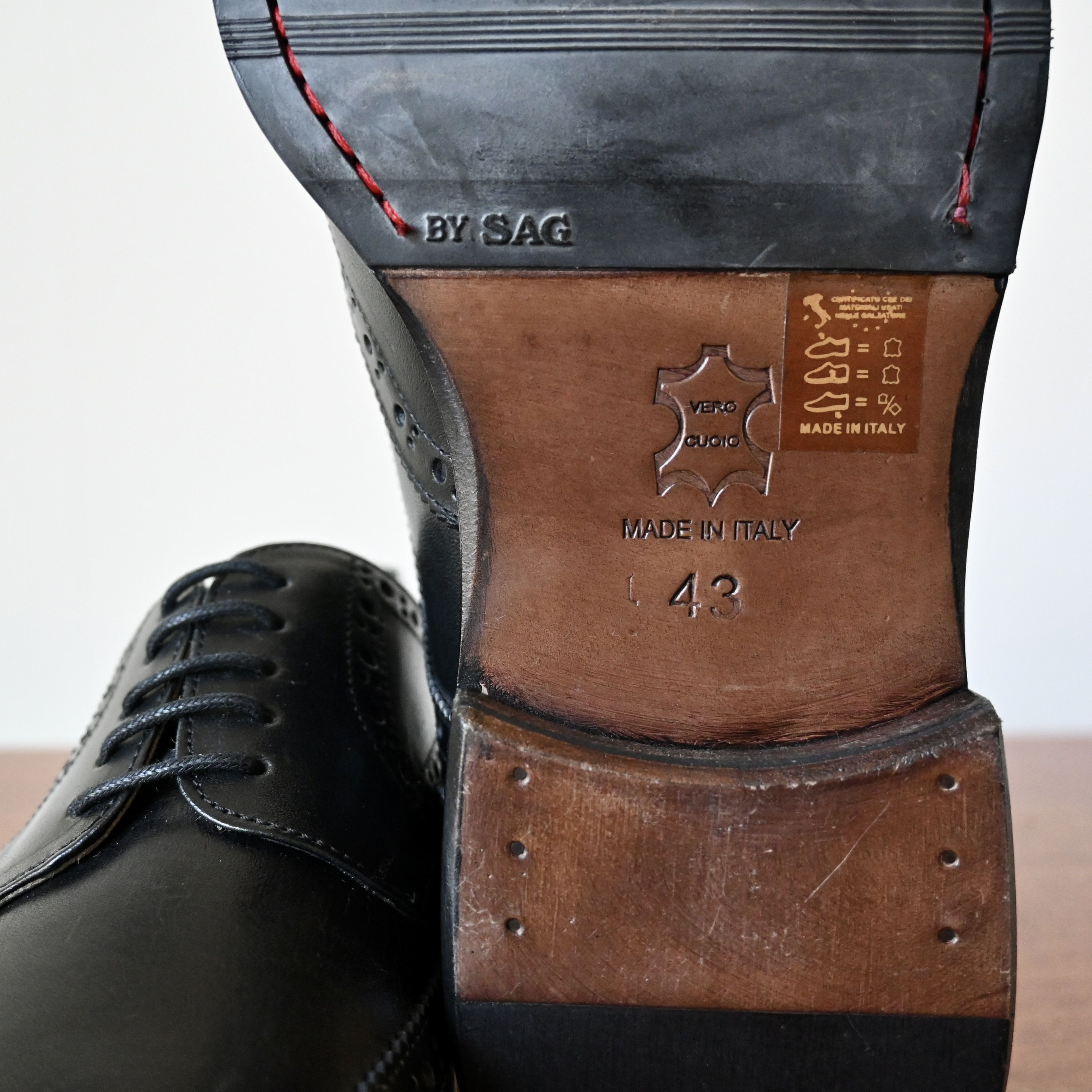 Other J.P. DAVID full-brogue derby shoes, made in Italy Size US 9.5 / EU 42-43 - 12 Thumbnail