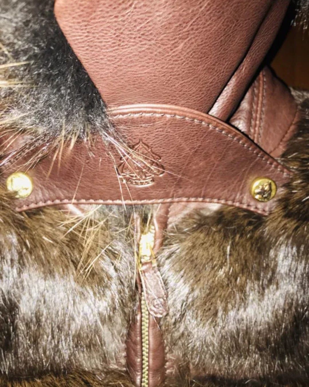 Gucci F/W 2006 RUNWAY VARIATION REAL FUR LEATHER JACKET Size XS / US 0-2 / IT 36-38 - 6 Thumbnail
