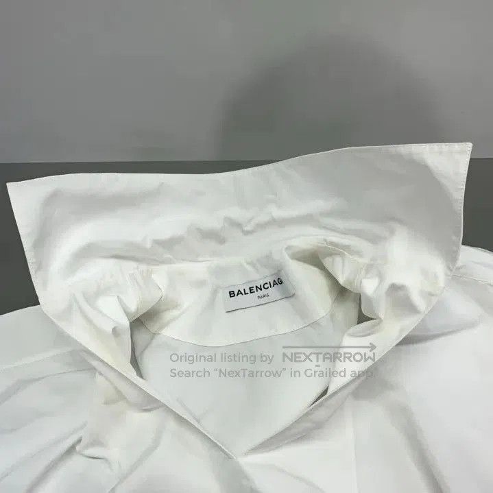 Balenciaga Balenciaga Minimalist White Short Sleeve Shirt. Size US S / EU 44-46 / 1 - 3 Thumbnail