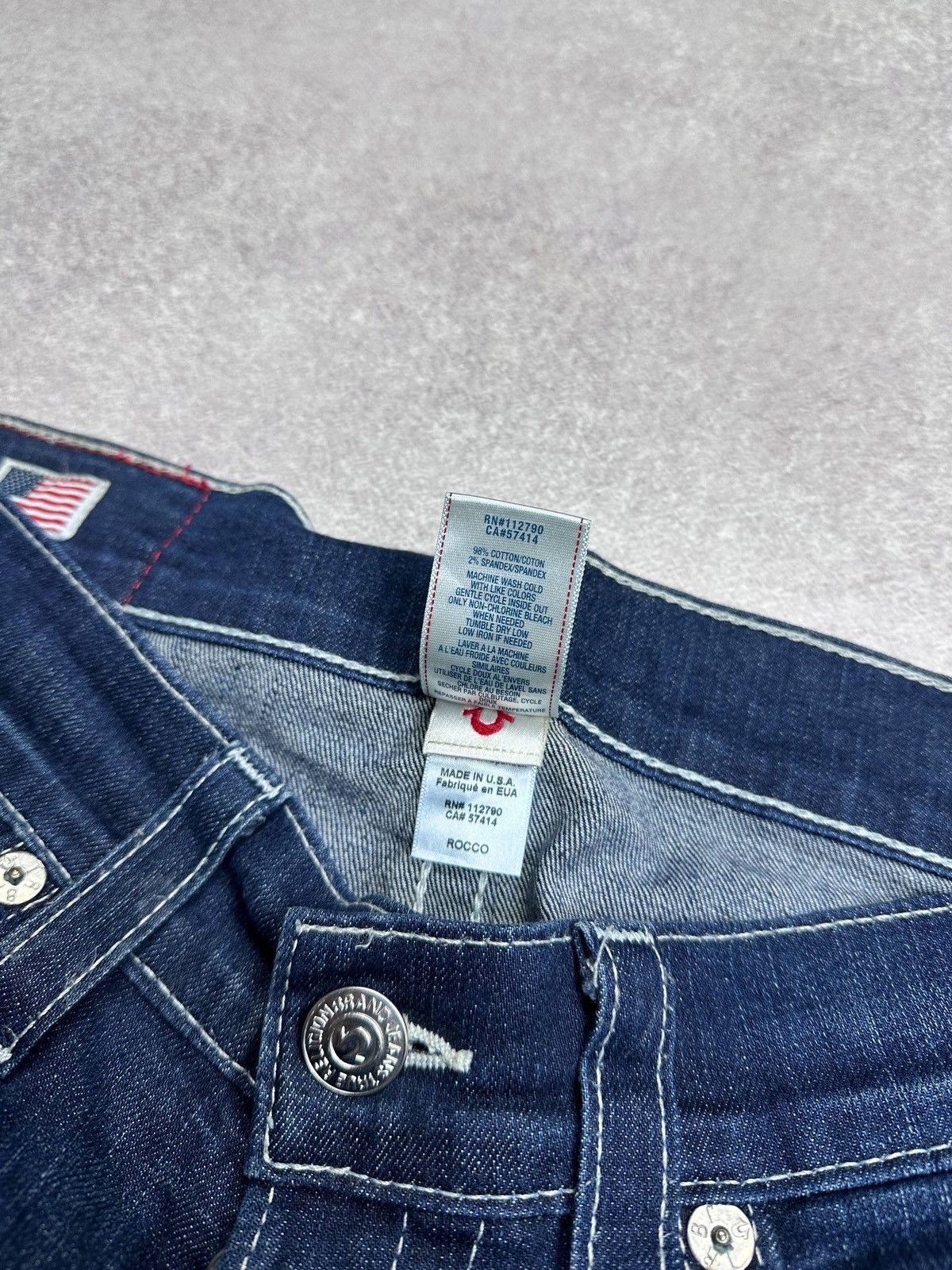 True Religion Vintage True Religion Jeans Rare Y2K Grunge 30 Size US 30 / EU 46 - 8 Thumbnail