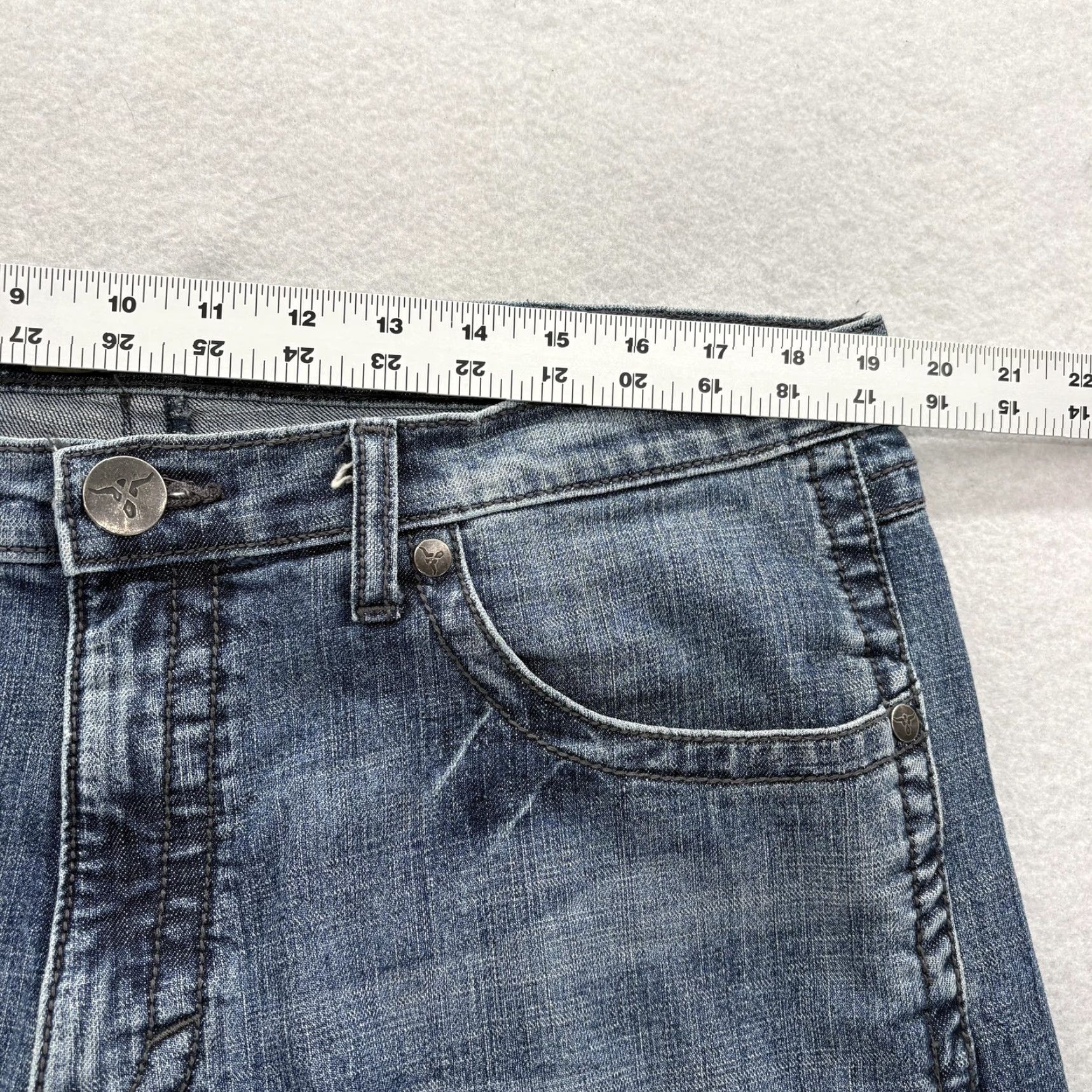 Wrangler Wrangler 20X Slim Straight Jeans Mens 38x32 Blue Denim Stretch 44 Western Style McCowboy Southwestern Pockets Zip Vegetables? Size US 38 / EU 54 - 7 Thumbnail