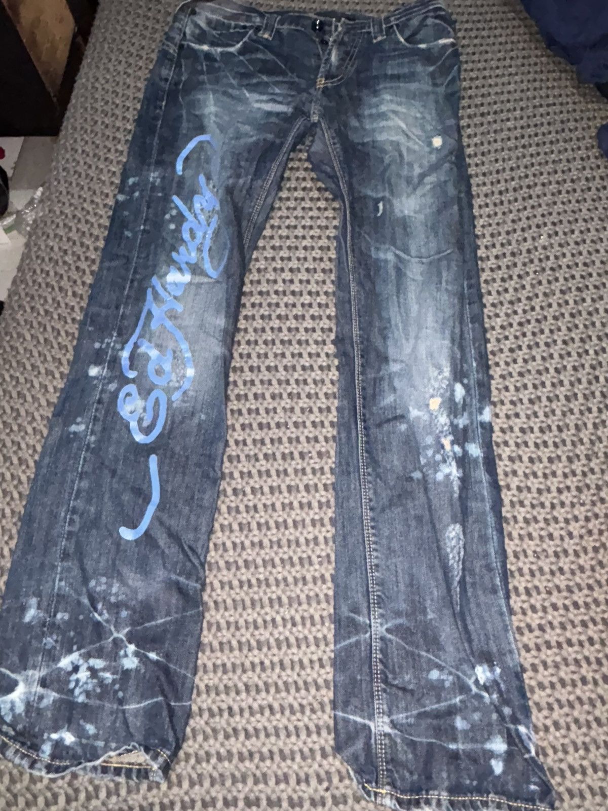 Ed Hardy Rare Ed Hardy Jeans Size US 31 - 1 Thumbnail