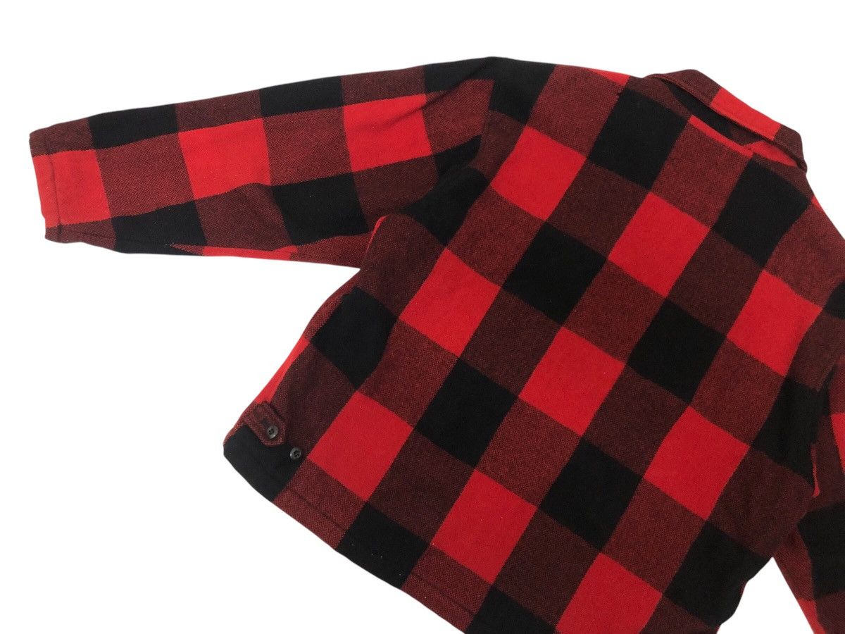 Vintage RARE 🔥 CONEY ISLAND TARTAN PLAID WOOL JACKET DETROIT Size US L / EU 52-54 / 3 - 11 Thumbnail