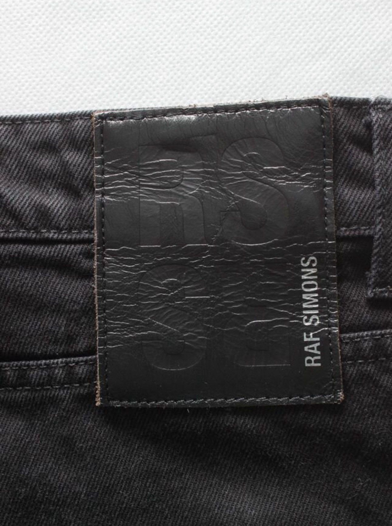 Raf Simons Raf Simons Uneven Patches Jeans Size US 34 / EU 50 - 2 Thumbnail