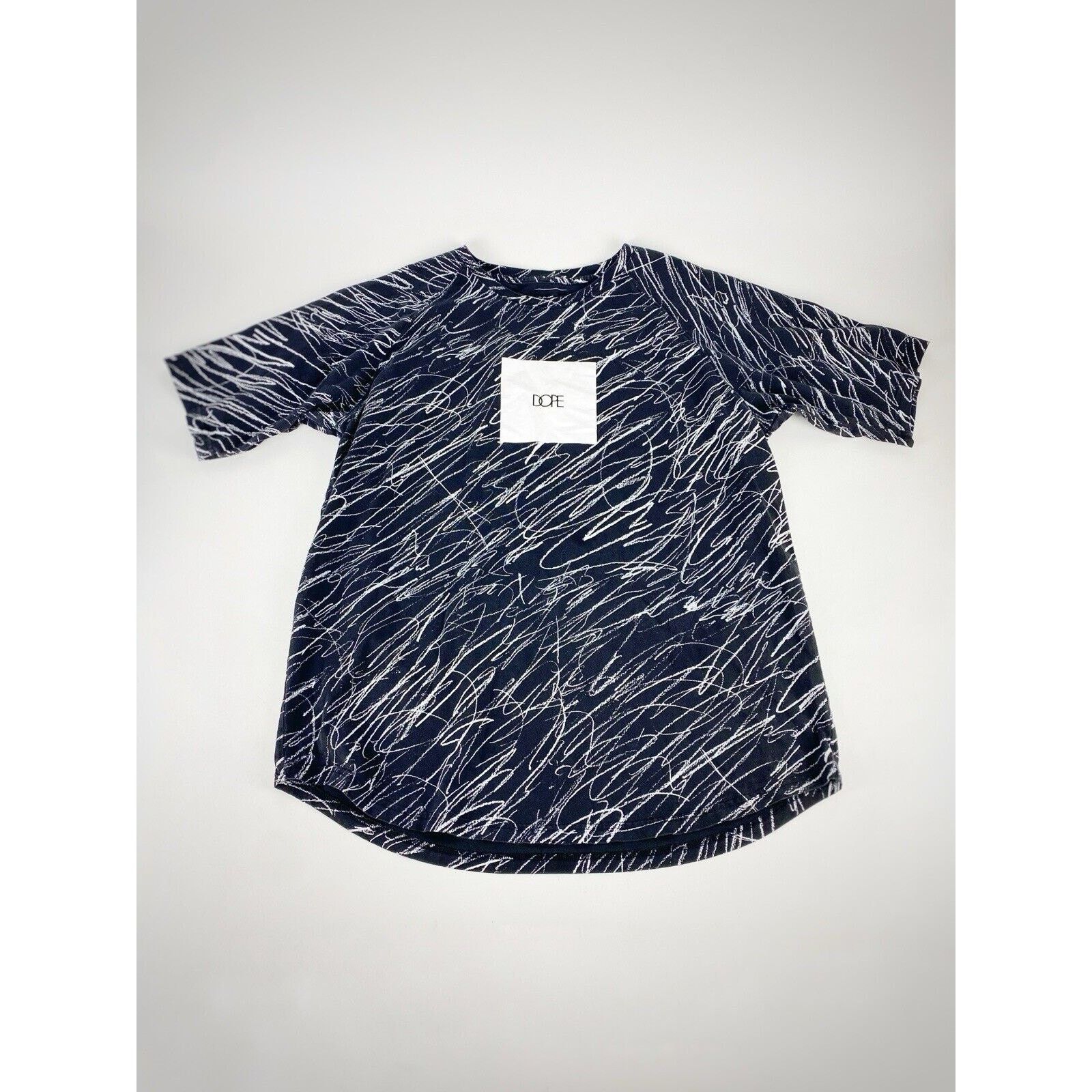 Other 2015 Men’s DOPE Scribble Black & White T-Shirt XL Size US XL / EU 56 / 4 - 4 Thumbnail