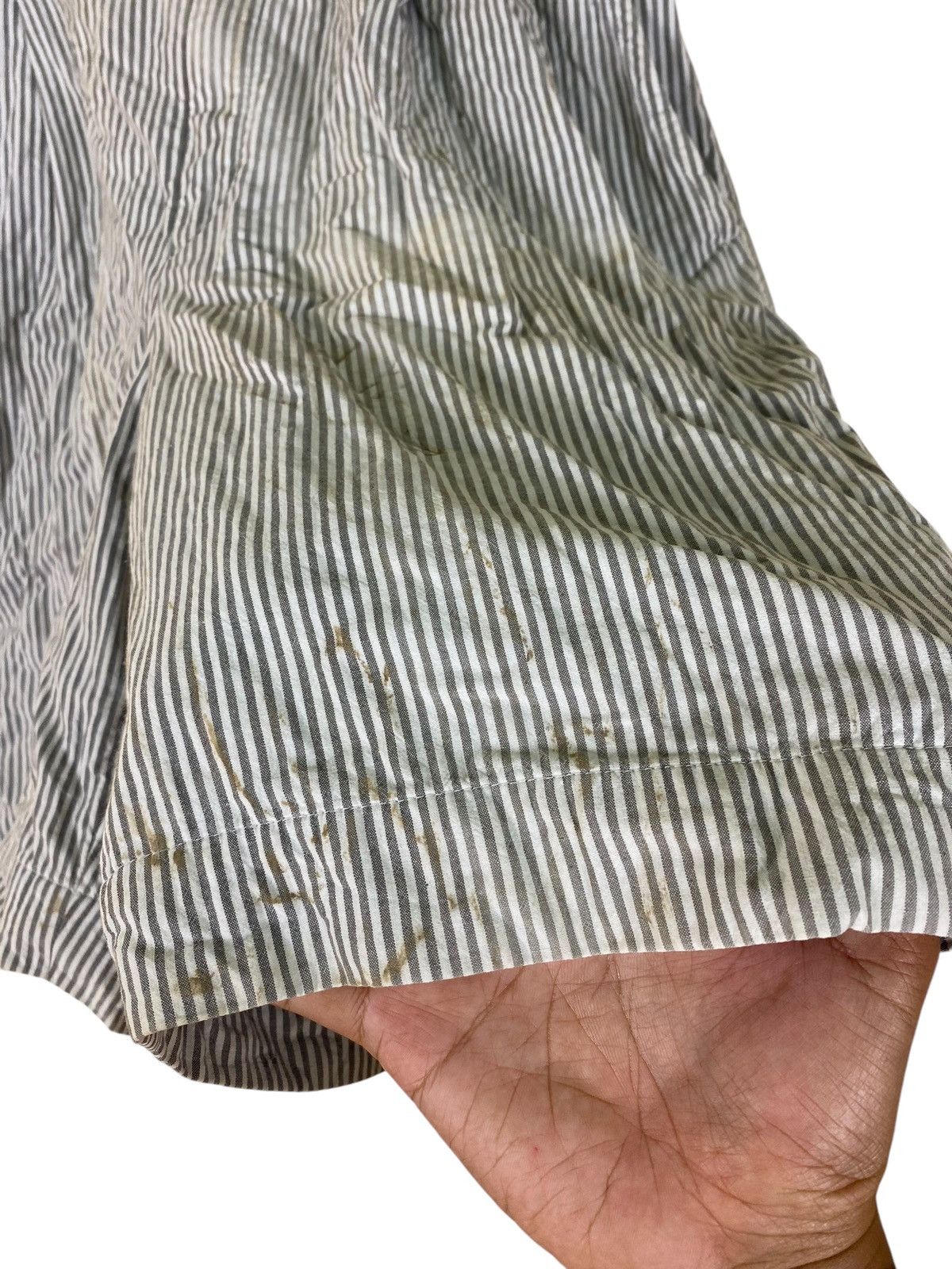 Issey Miyake Vintage Issey Miyake Hickory Short Pants Size US 27 - 13 Thumbnail
