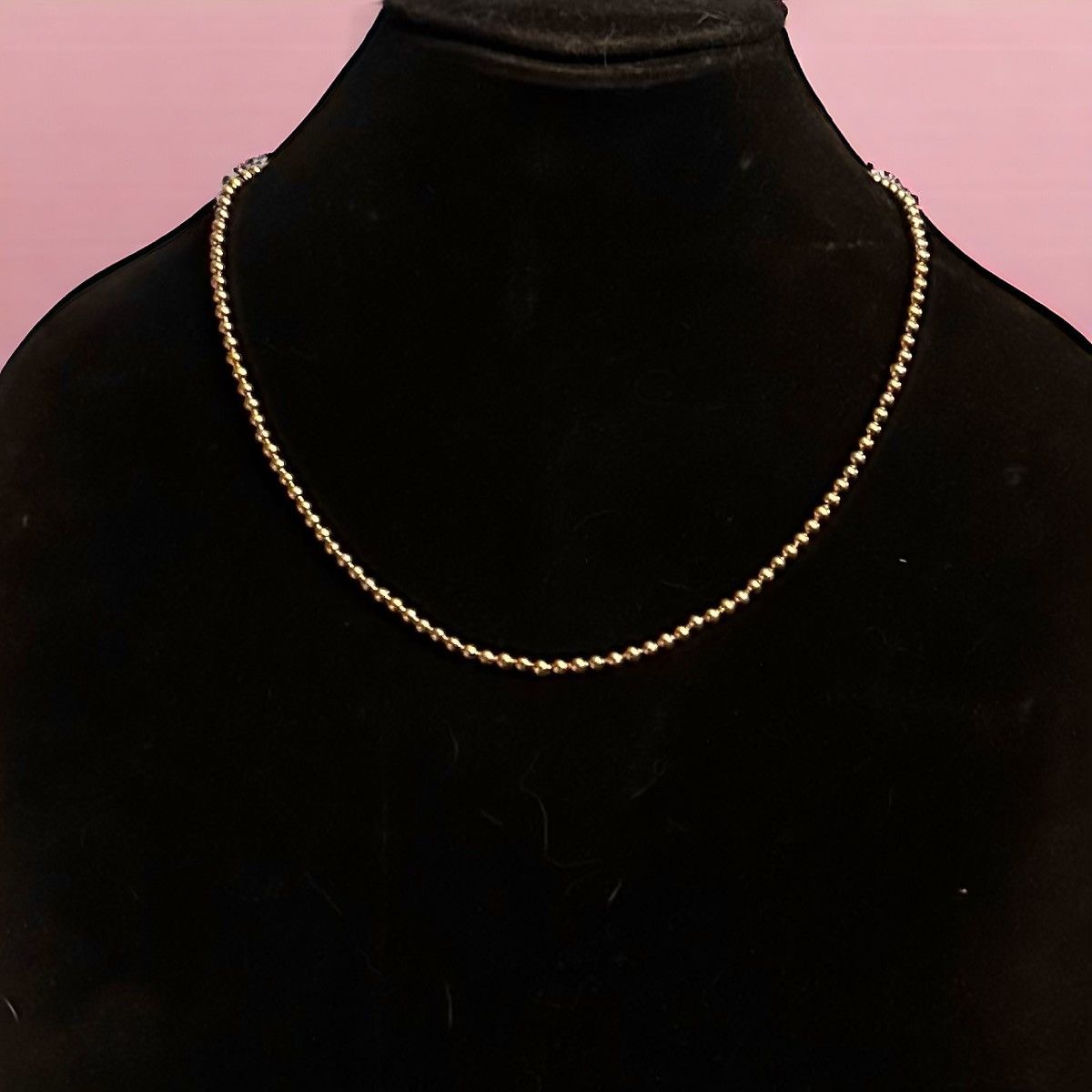 Monet Vintage Monet gold tone ball chain necklace Size ONE SIZE - 1 Thumbnail