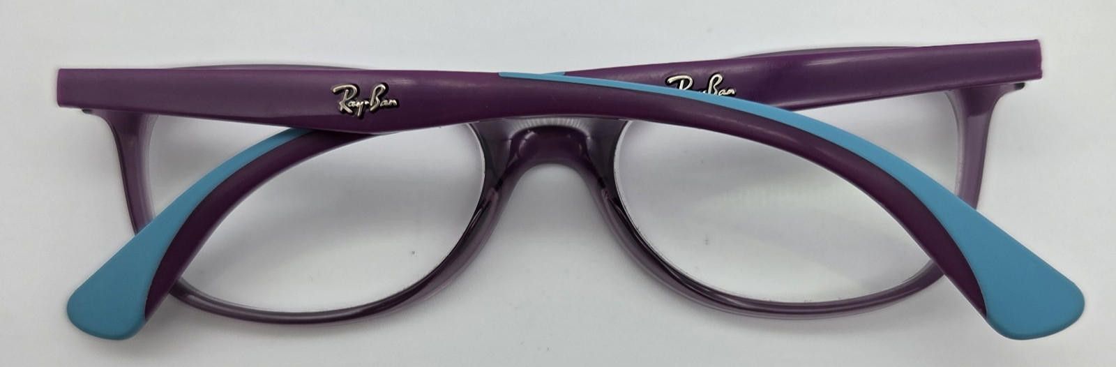 RayBan Ray Ban RB1588 3776 Youth Purple/Blue Eyeglasses 47-16-130 Size ONE SIZE - 3 Thumbnail
