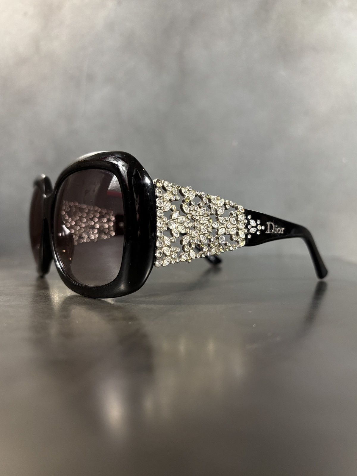 Dior 2011 Dior Delicacy Sunglasses Limited Edition Rhinestone Size ONE SIZE - 3 Thumbnail